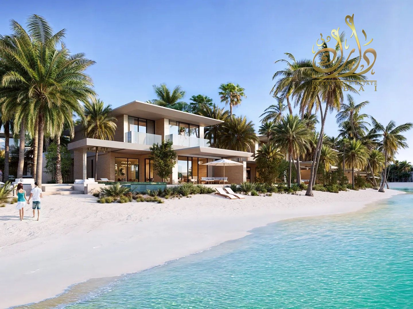 Less price for beachfront villa on island-VIP clients -3 years PP
