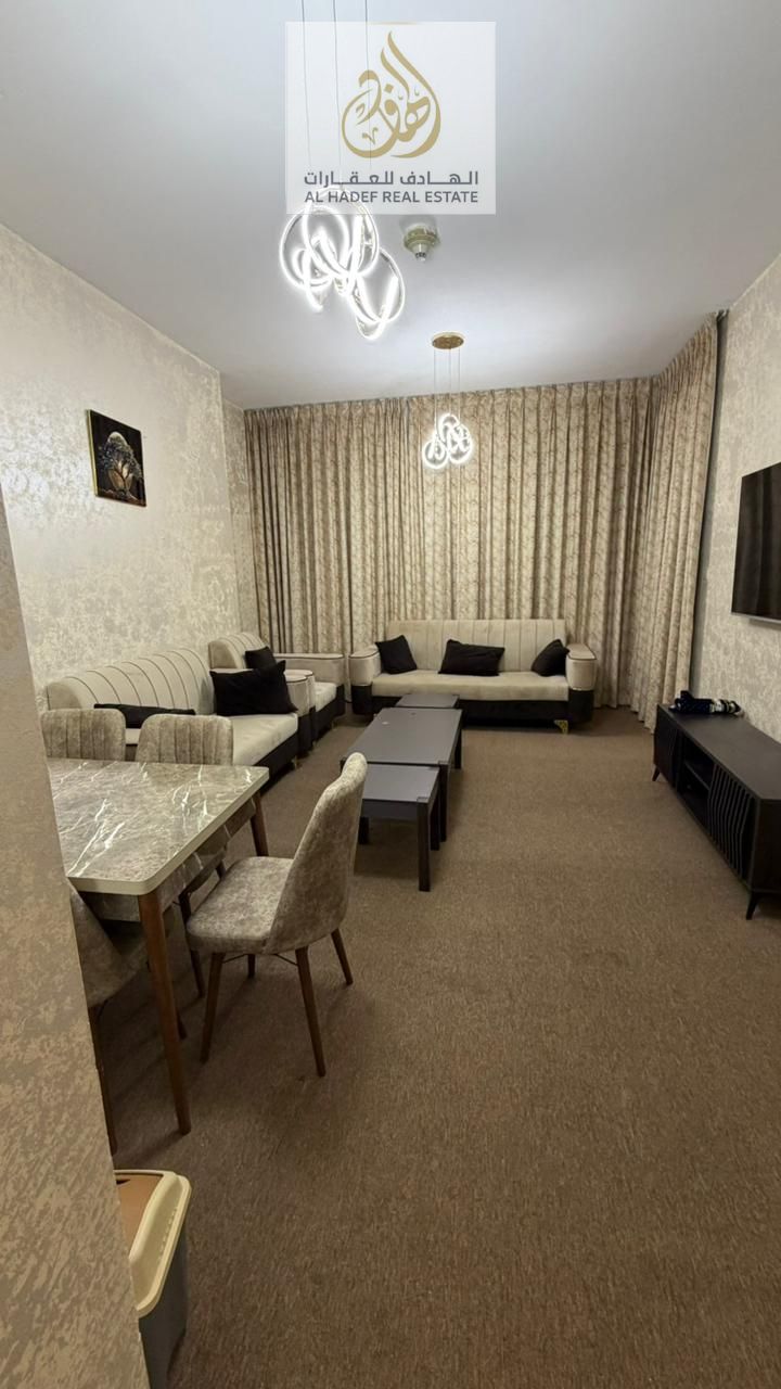 Two bedrooms and a living room with city and garden views, 3 bathrooms, and 2 balconies. Two master bedrooms with built-in wardrobes. Very spacious ar