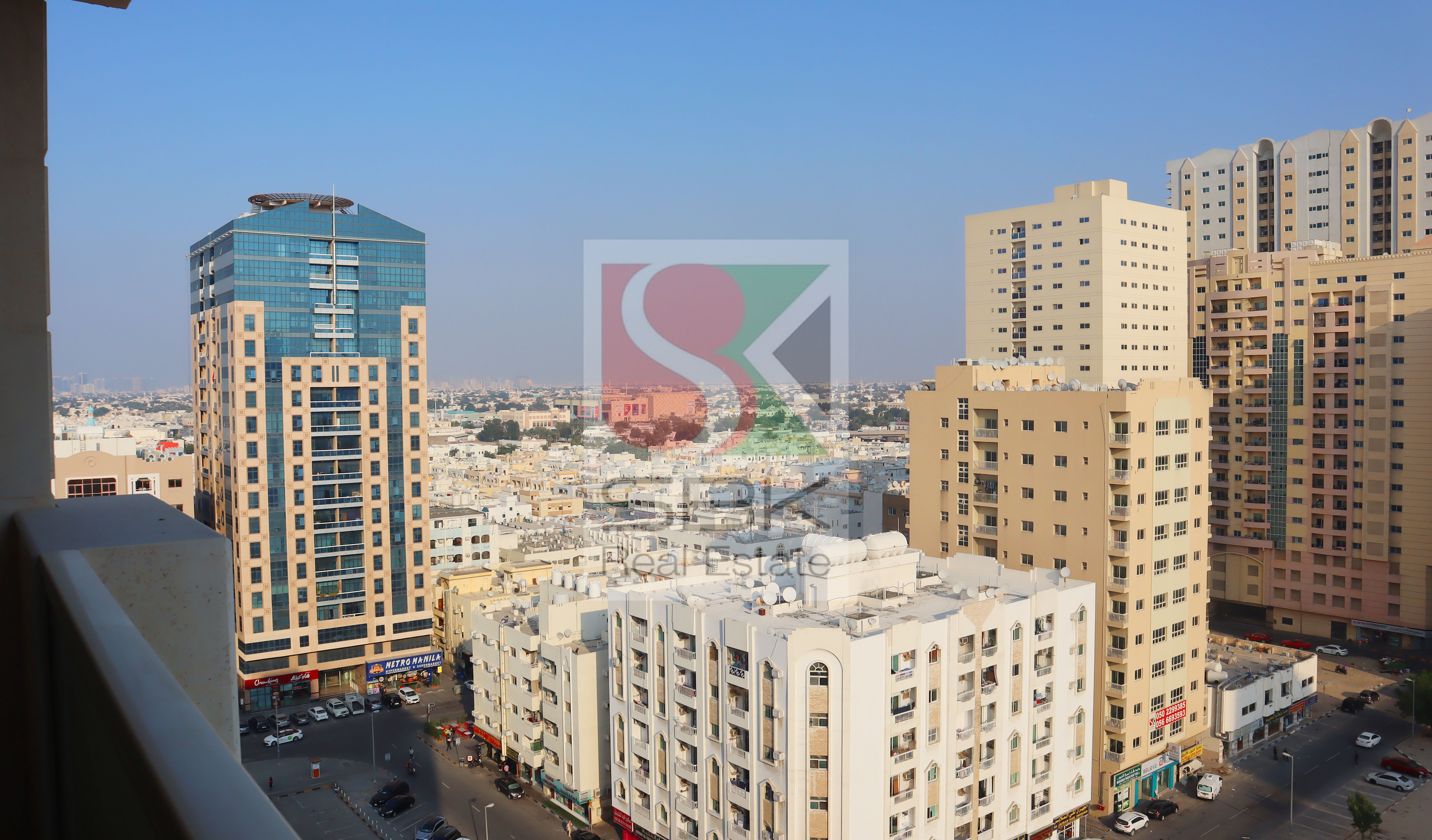 Spacious 2BHK Available in Burj Aliya building, Bu Danig Area, Sharjah
