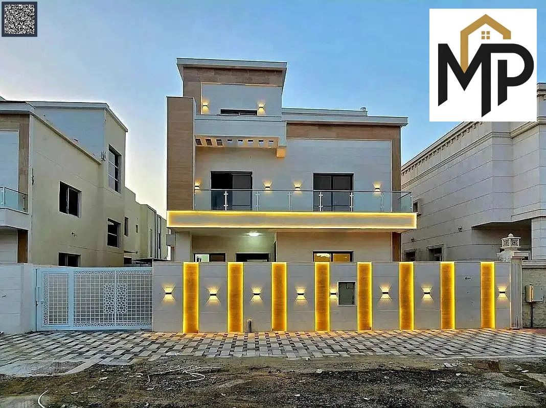 An opportunity to own a villa in Al Yasmin - Ajman, with an elegant design and a prime location close to services.
