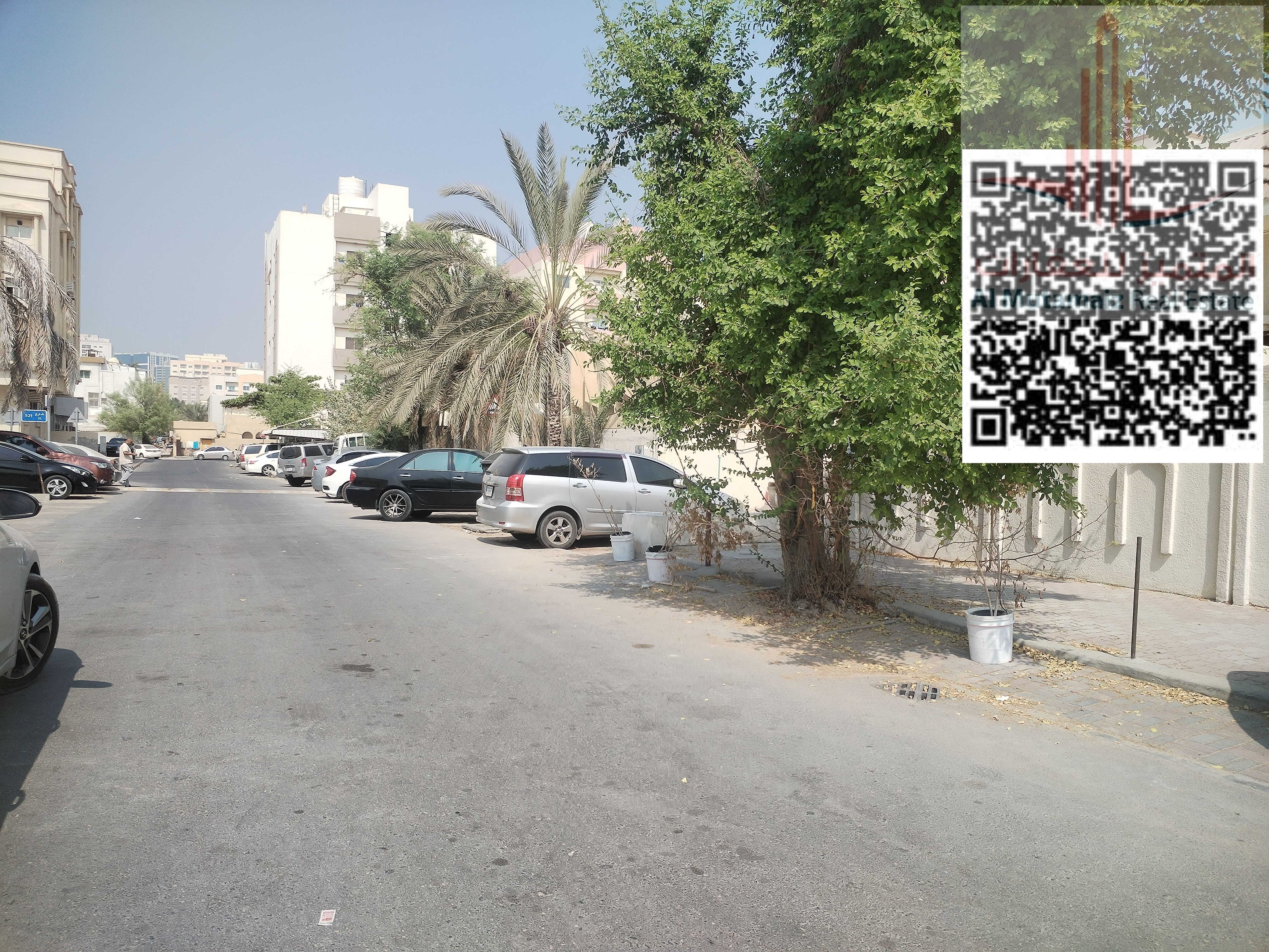 For sale: Commercial land in Ajman Emirate, located in a residential area in Al Nakheel, close to the corniche