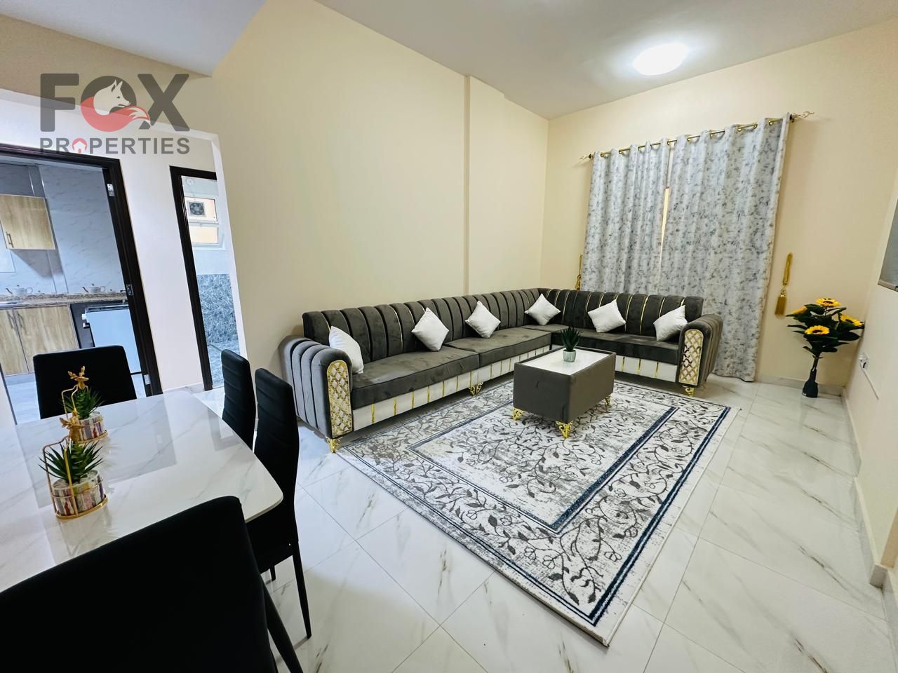 Furnished Two-Bedroom Apartment for Monthly Rent – Ajman Corniche