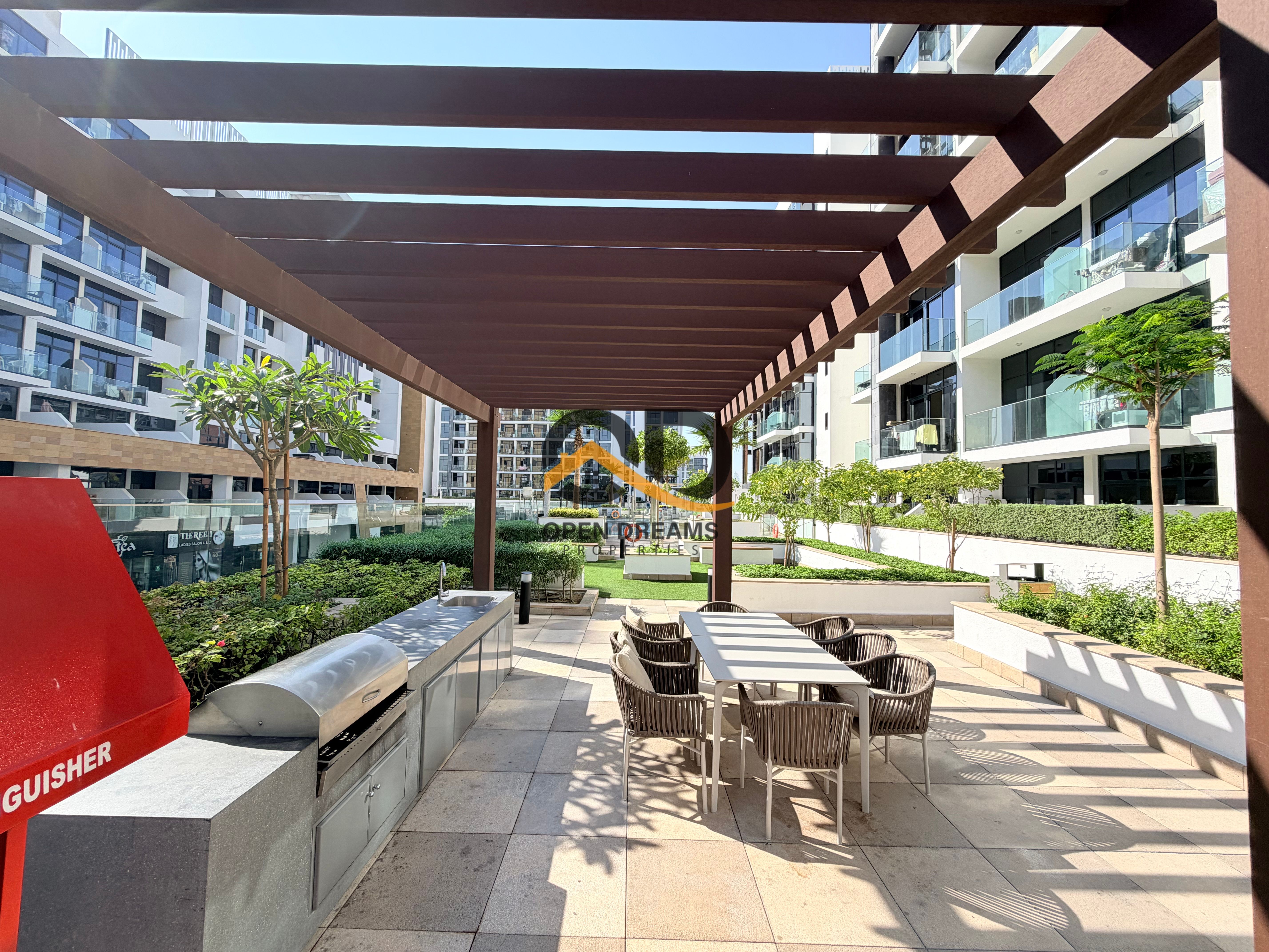 Spacious corner 1BHK | Pool view | Ready to move