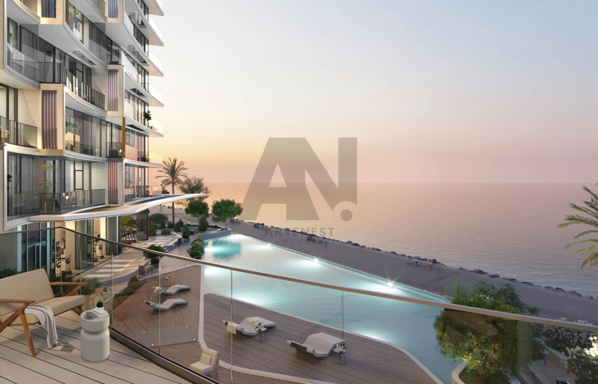 Stunning 1 BR in Cala Del Mar: Perfect Community View