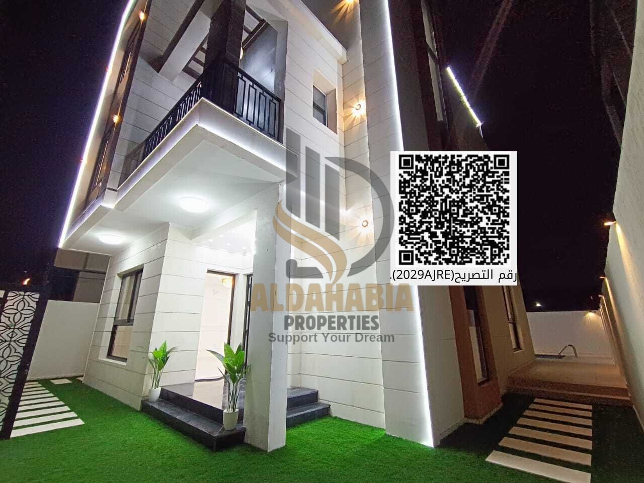 Luxury villa for sale in Al Zahiyah, Ajman