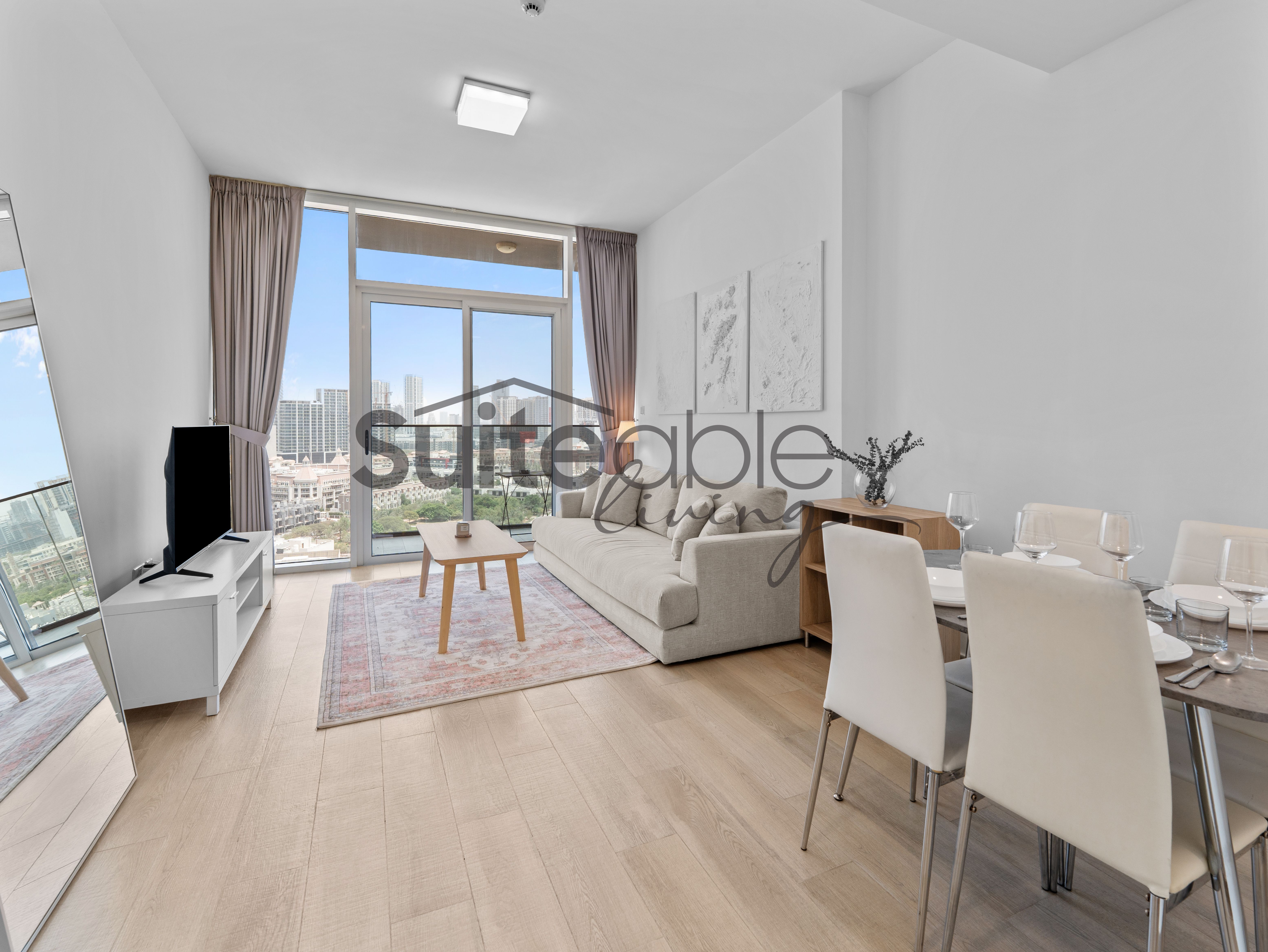Charming 1-BR with Open Views | Furnished