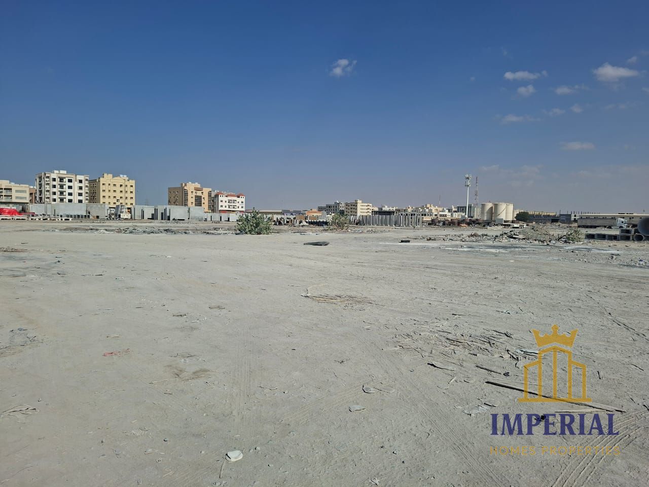 For investment: Industrial land on the main street in Al-Jarf Industrial Area, 5 to 10 years
