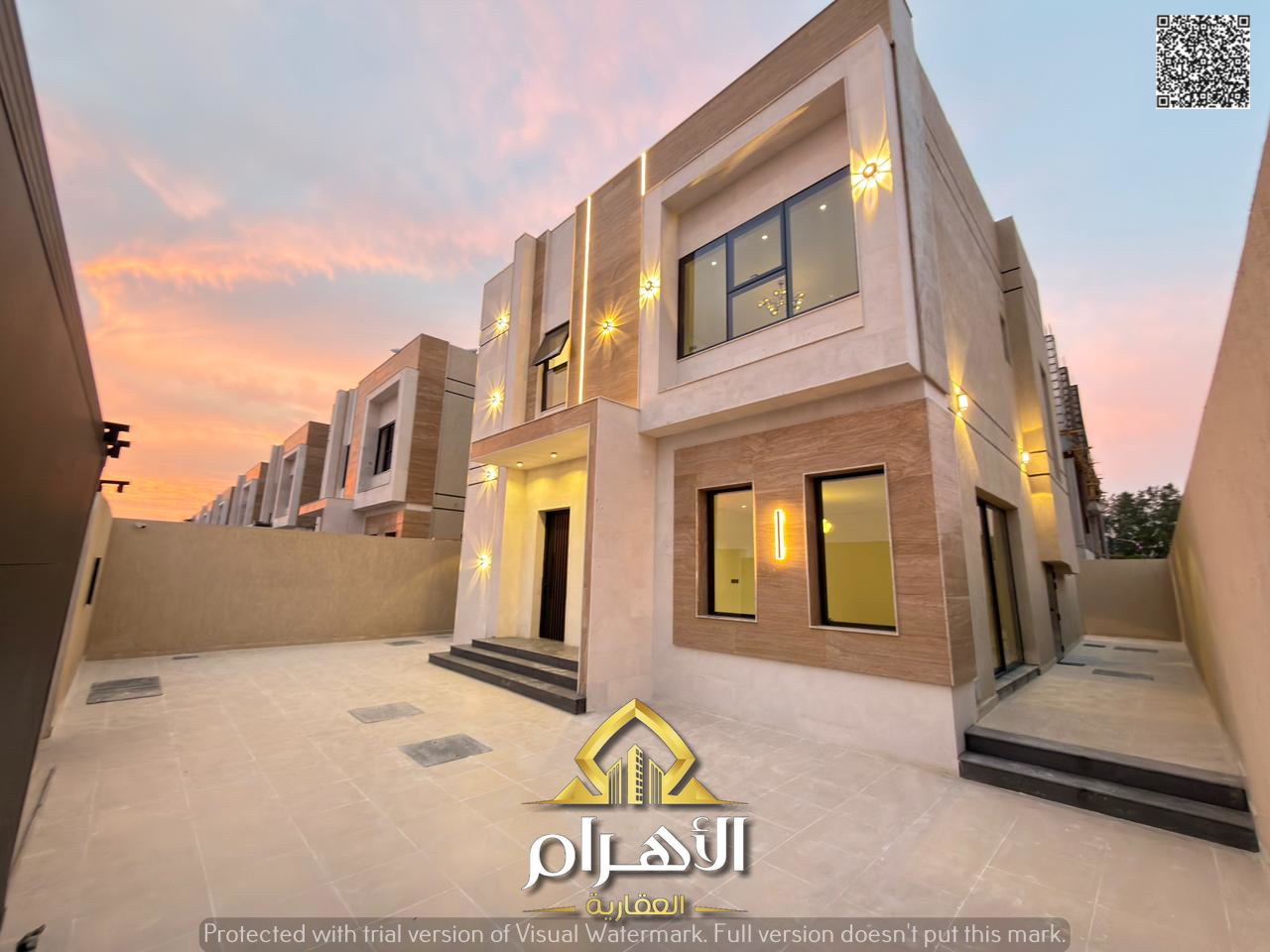 Modern villa, first occupancy, for rent - in Al Zahia area - 3 master bedrooms