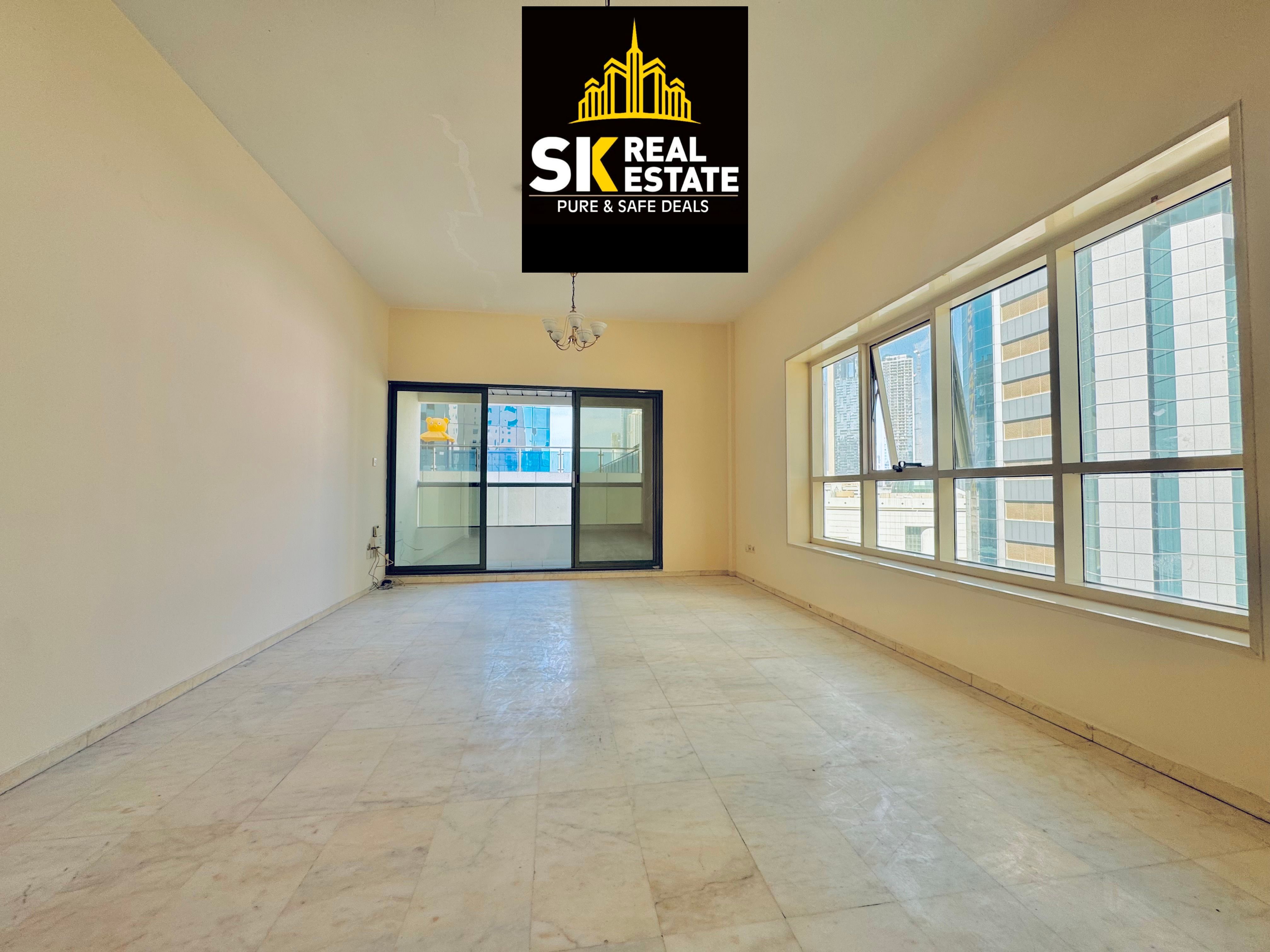 BEAUTIFUL 2BHK RENT 49K WITH BUG BALCONY AND WARDROBE