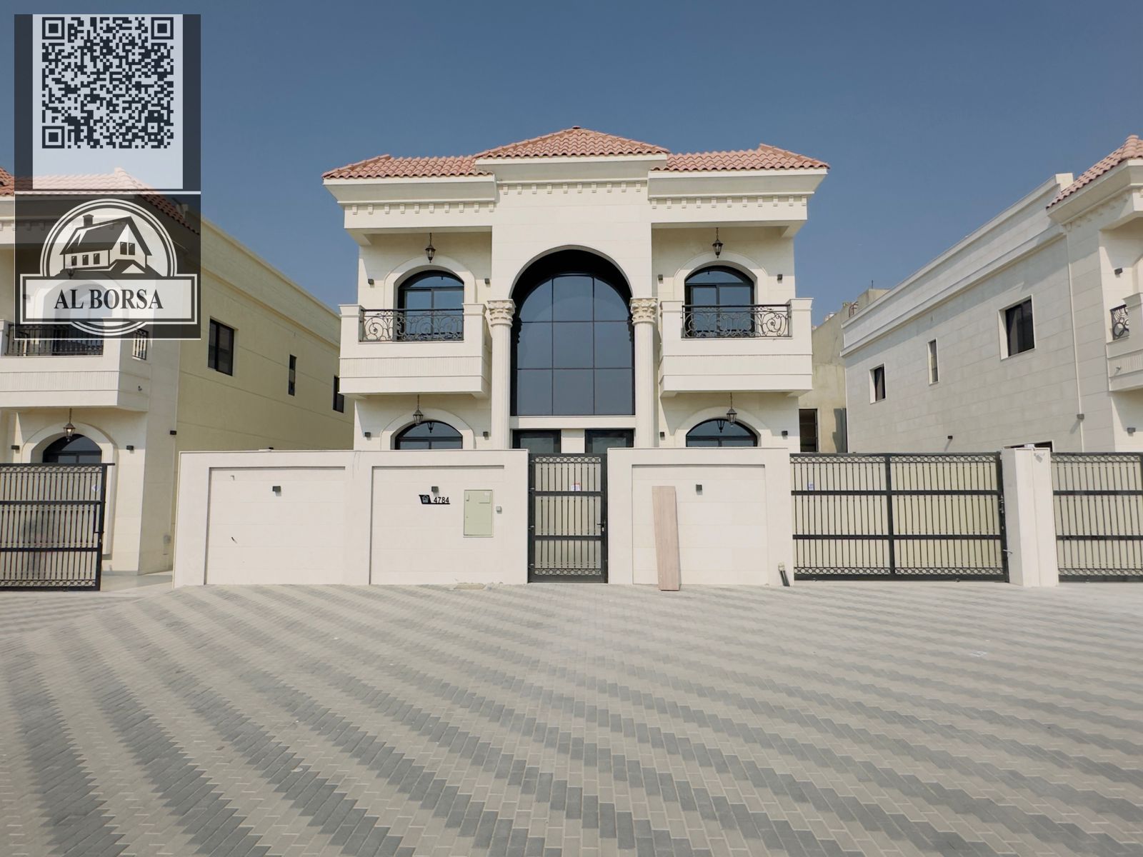 Villa for sale – Al Helio 2, Ajman | 5 bedrooms, swimming pool, majlis, 2 living rooms, maid's room | Price includes registration fees for cash