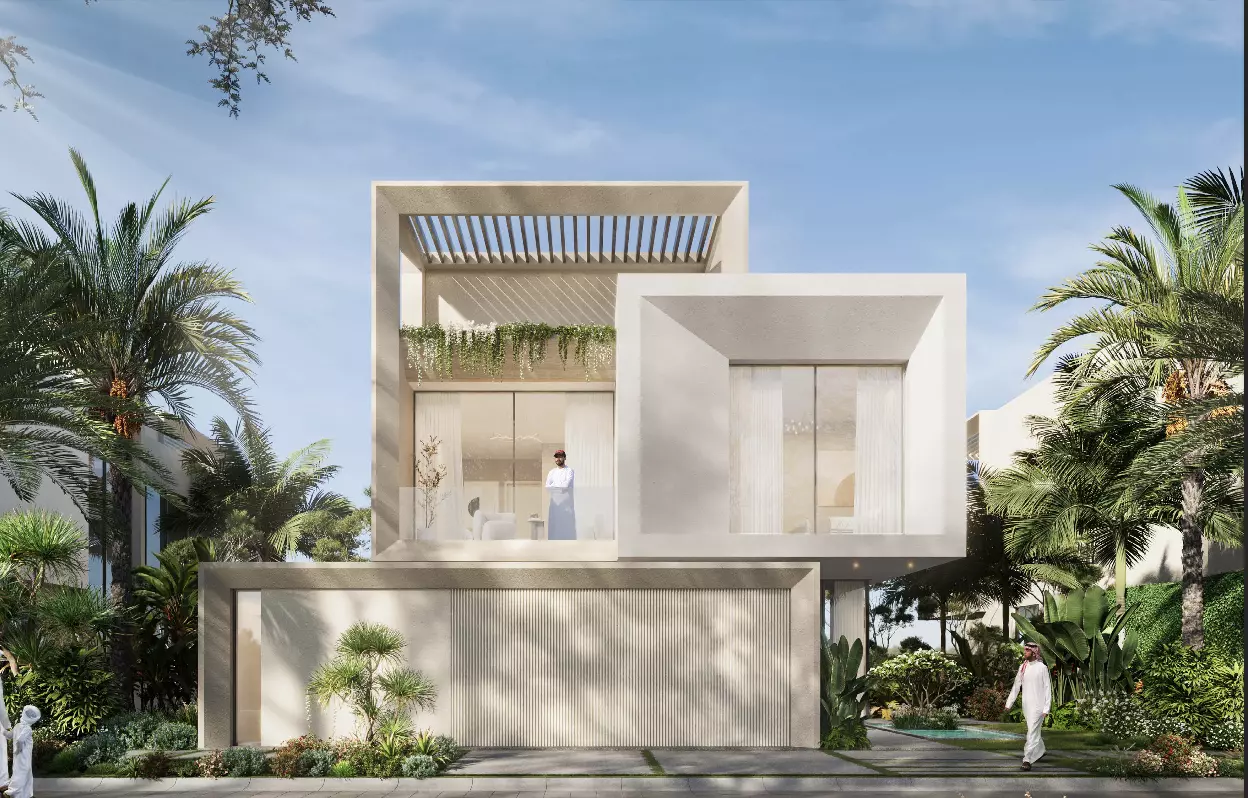 Elegant 5BR Family Villa | Natural Island | Lush Garden View