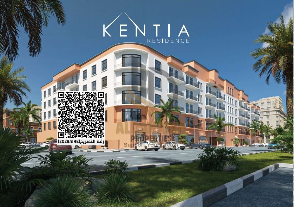 Ready Studio for Sale in Kentia A Al Zahya Ajman with Open Villa View in a Quiet Residential Community