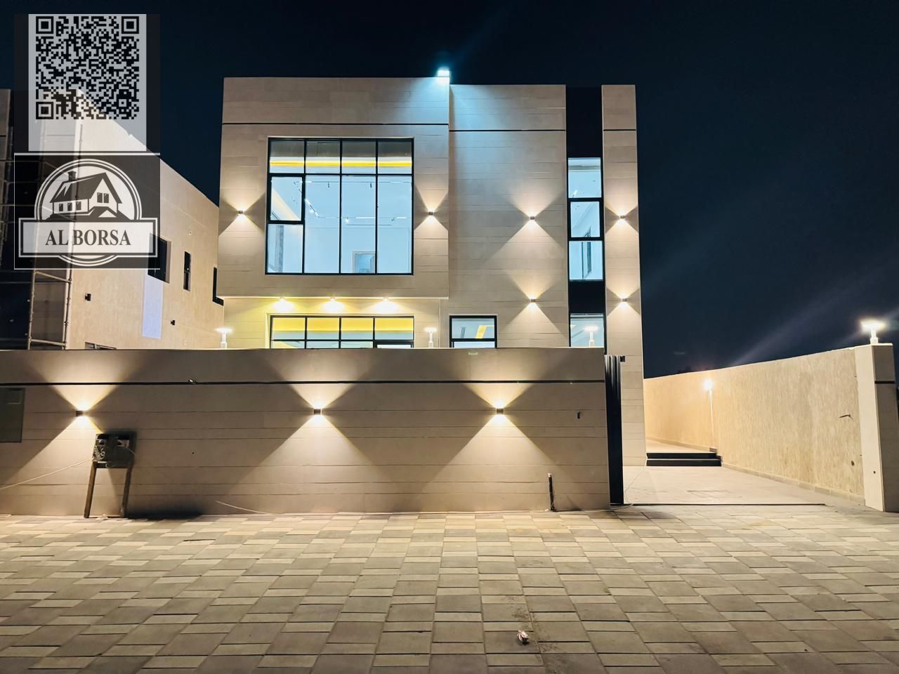 Villa for sale – Al Helio 2, Ajman | 4 bedrooms, majlis, living room, maid's room | Includes registration fees, water and electricity