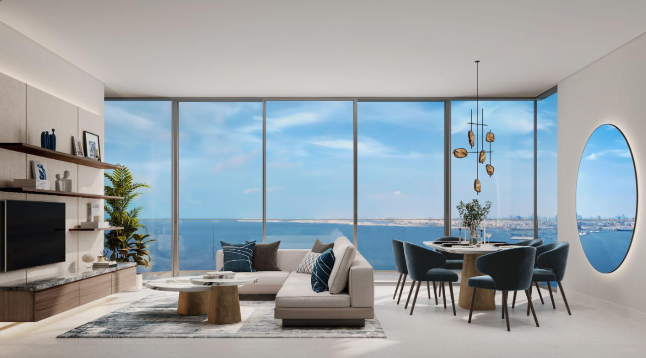 LIV Maritime 2BR + Study | Sea & Marina Views