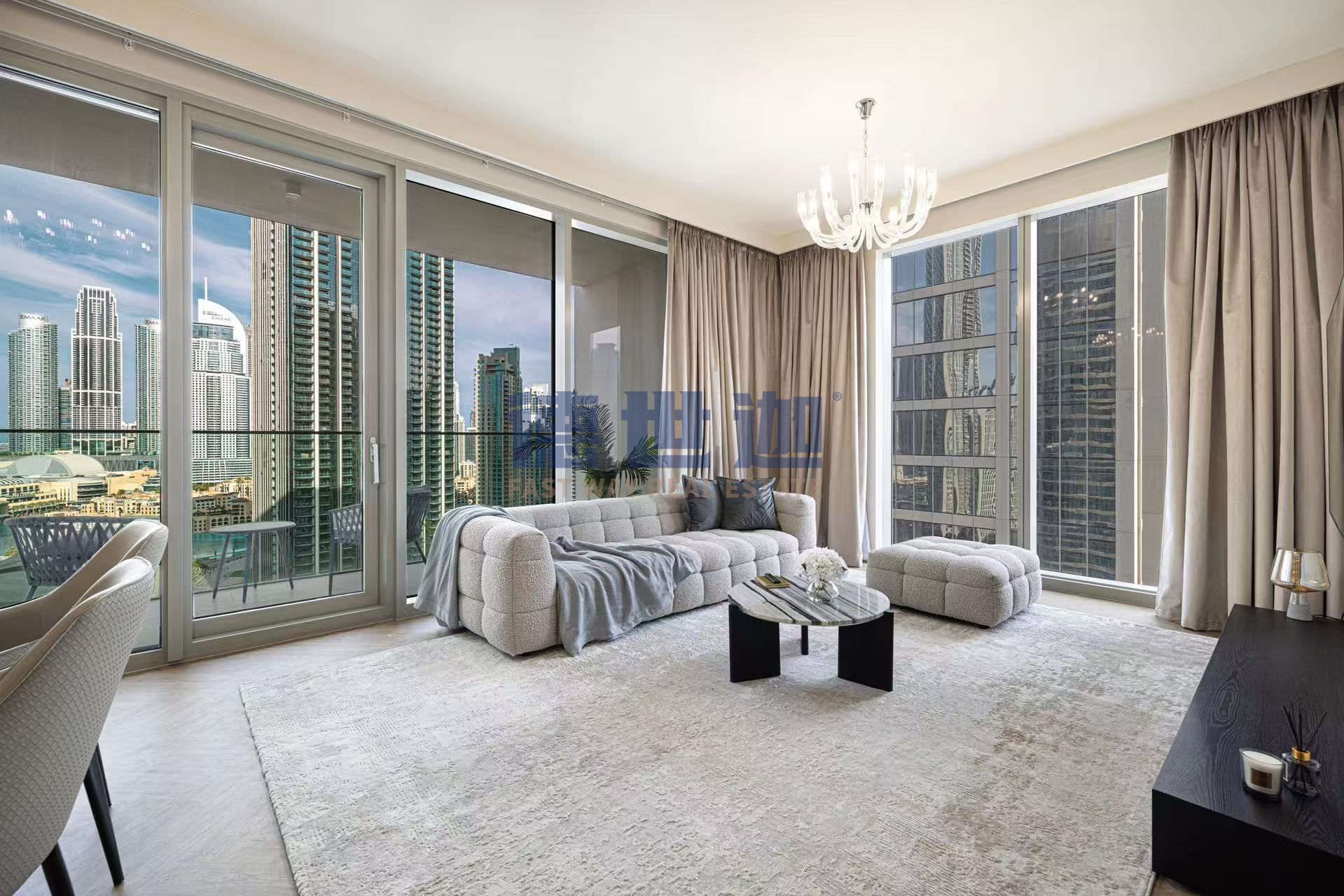 Burj Khalifa View | Upgraded Unit| Ready to move in