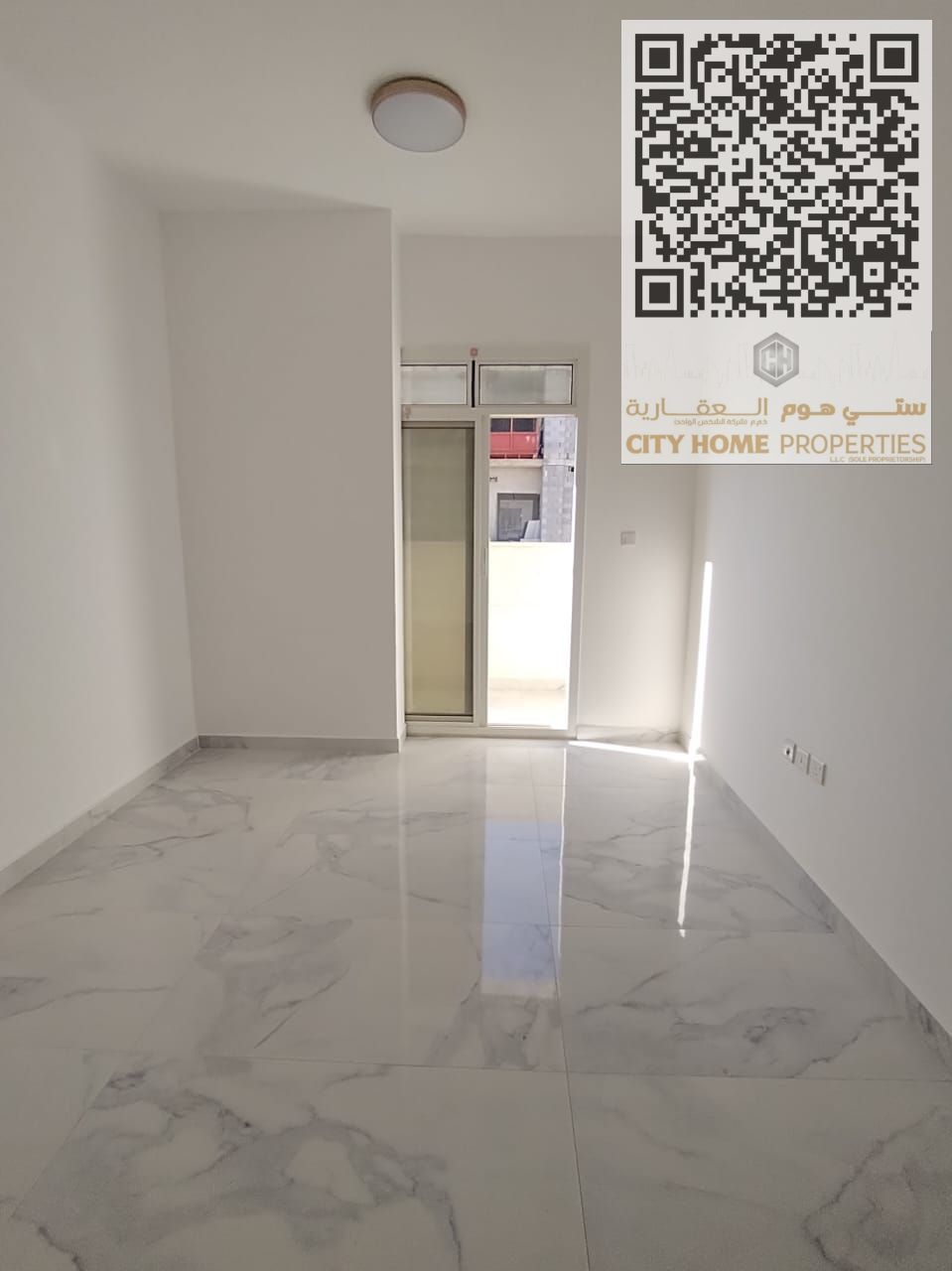 A very spacious 2-bedroom apartment with a living hall is available for rent in Al Jurf 3, one of the most prestigious and family-friendly areas in Aj