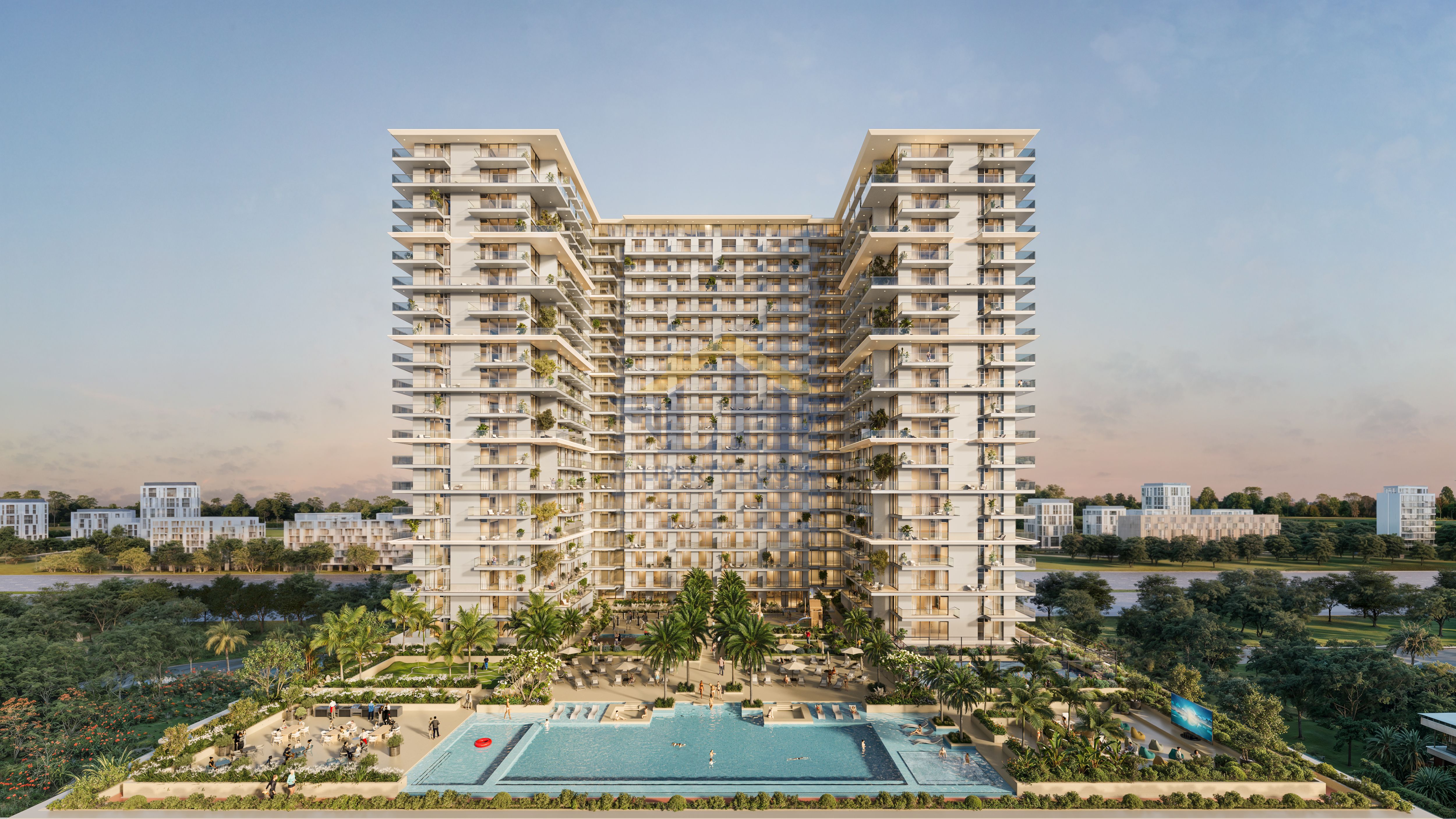 Jumeirah Golf Views | 1 Bedroom + Study | Balcony