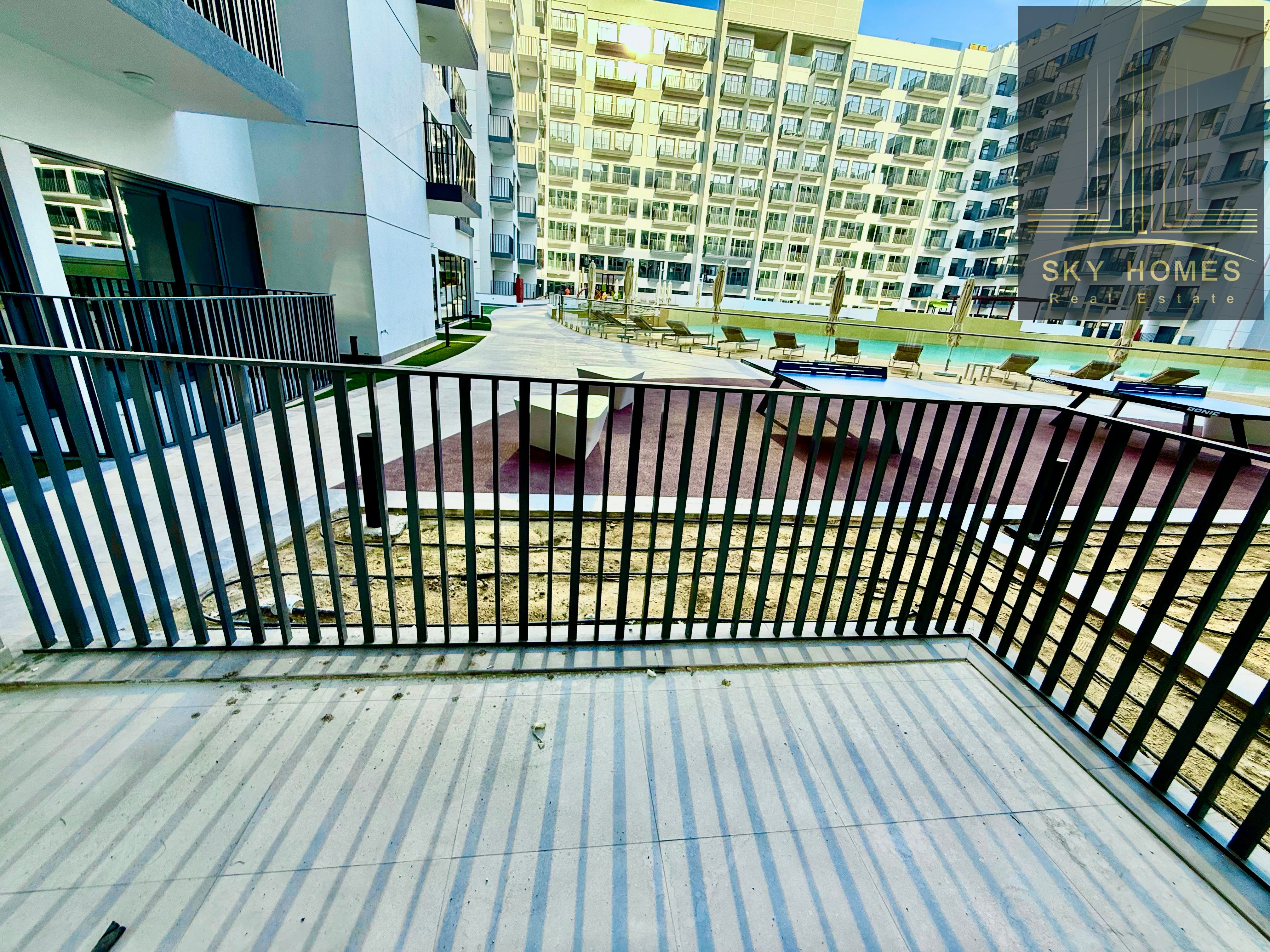 Hot Offer Pool View Brand New Chiller Free Sami Furnished Full Open View Rent 50k 6 Cheques
