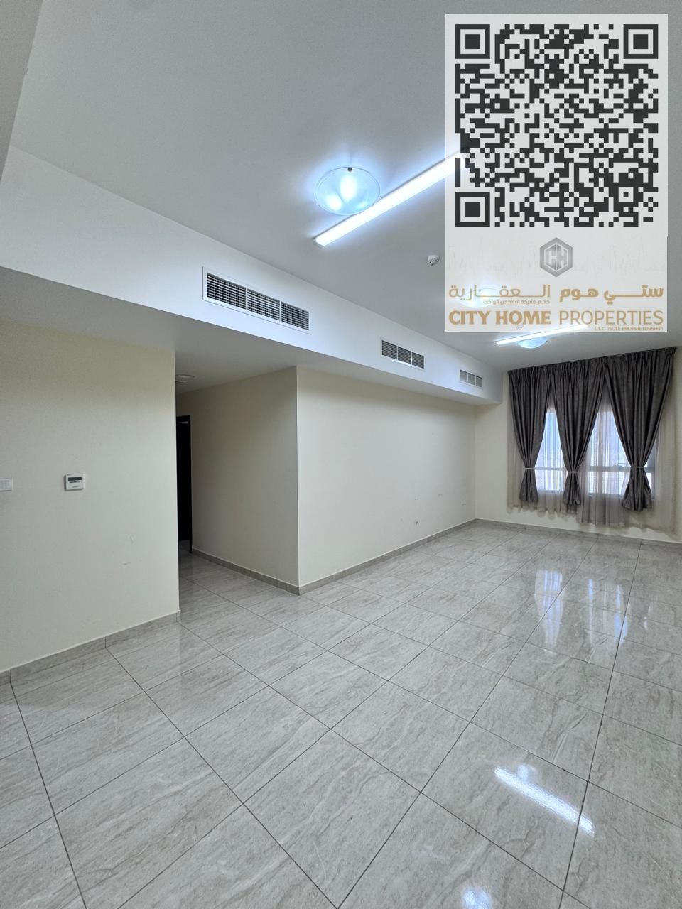 A very spacious 3-bedroom apartment with a living hall is available for rent at the lowest price in the area. Located in a prestigious family-friendly