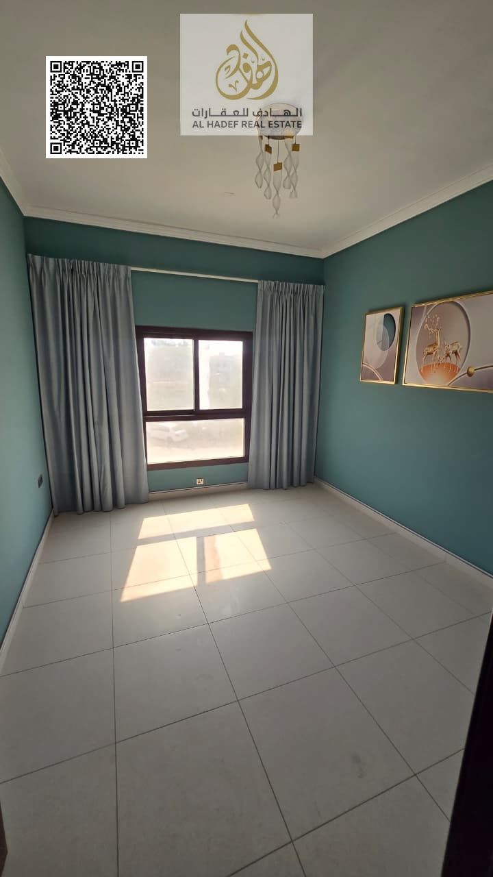 Two-bedroom apartment with a living room, annual rent, second tenant, in Al Rawda 1 area