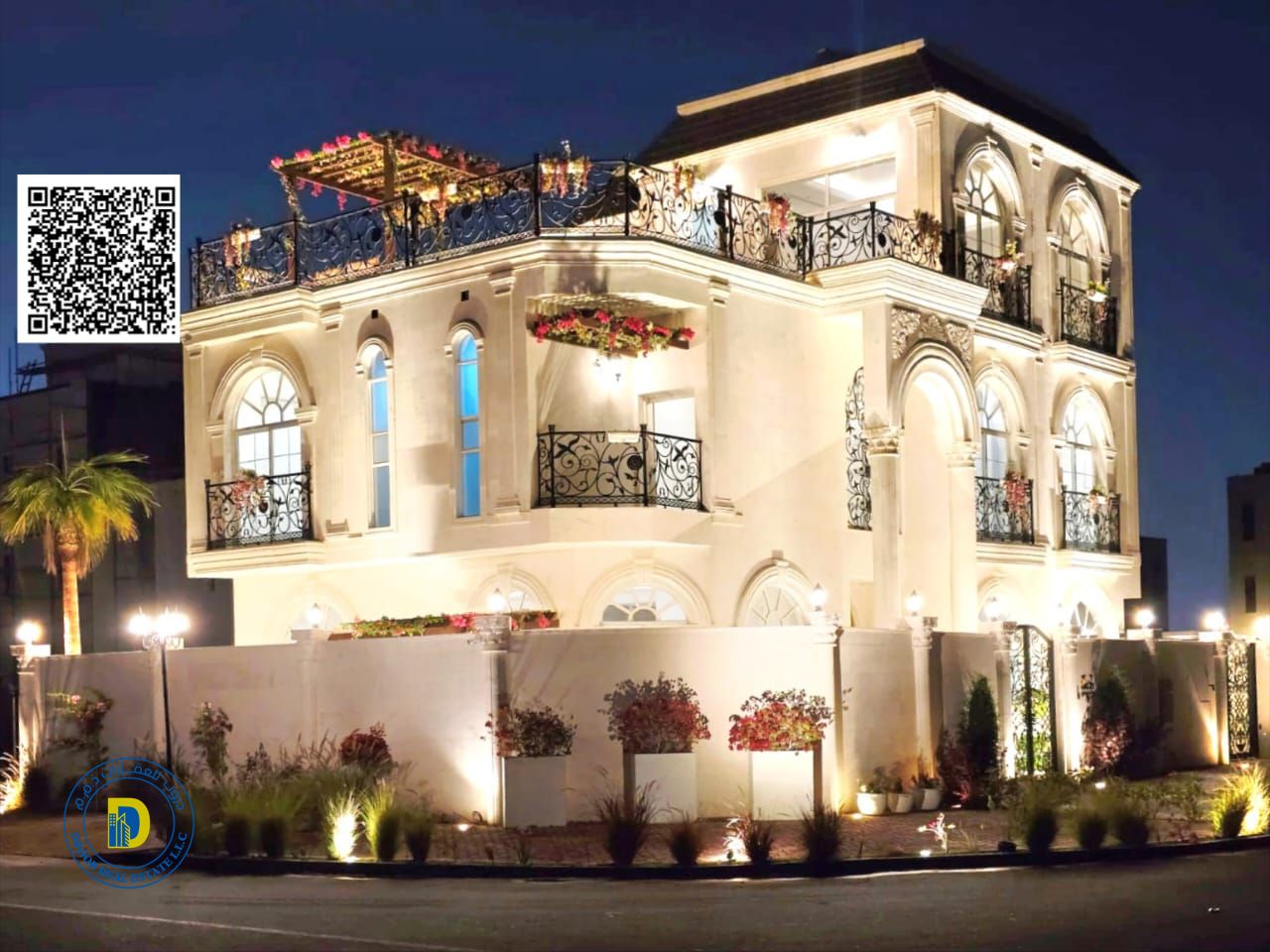 For sale: A stunning villa in Al Bahia area, featuring 5 bedrooms, a majlis (formal sitting room), a living room, a swimming pool, and a rooftop terra