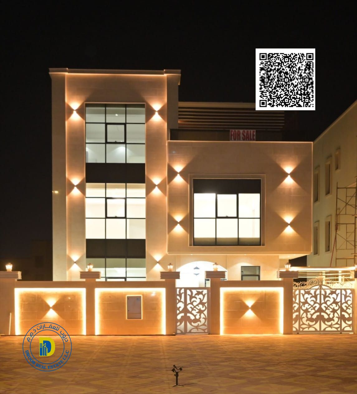 For sale: A stunning villa in Al Zahia area, featuring 7 bedrooms, a majlis (formal sitting room), 3 living rooms, and a rooftop terrace. Attractive p