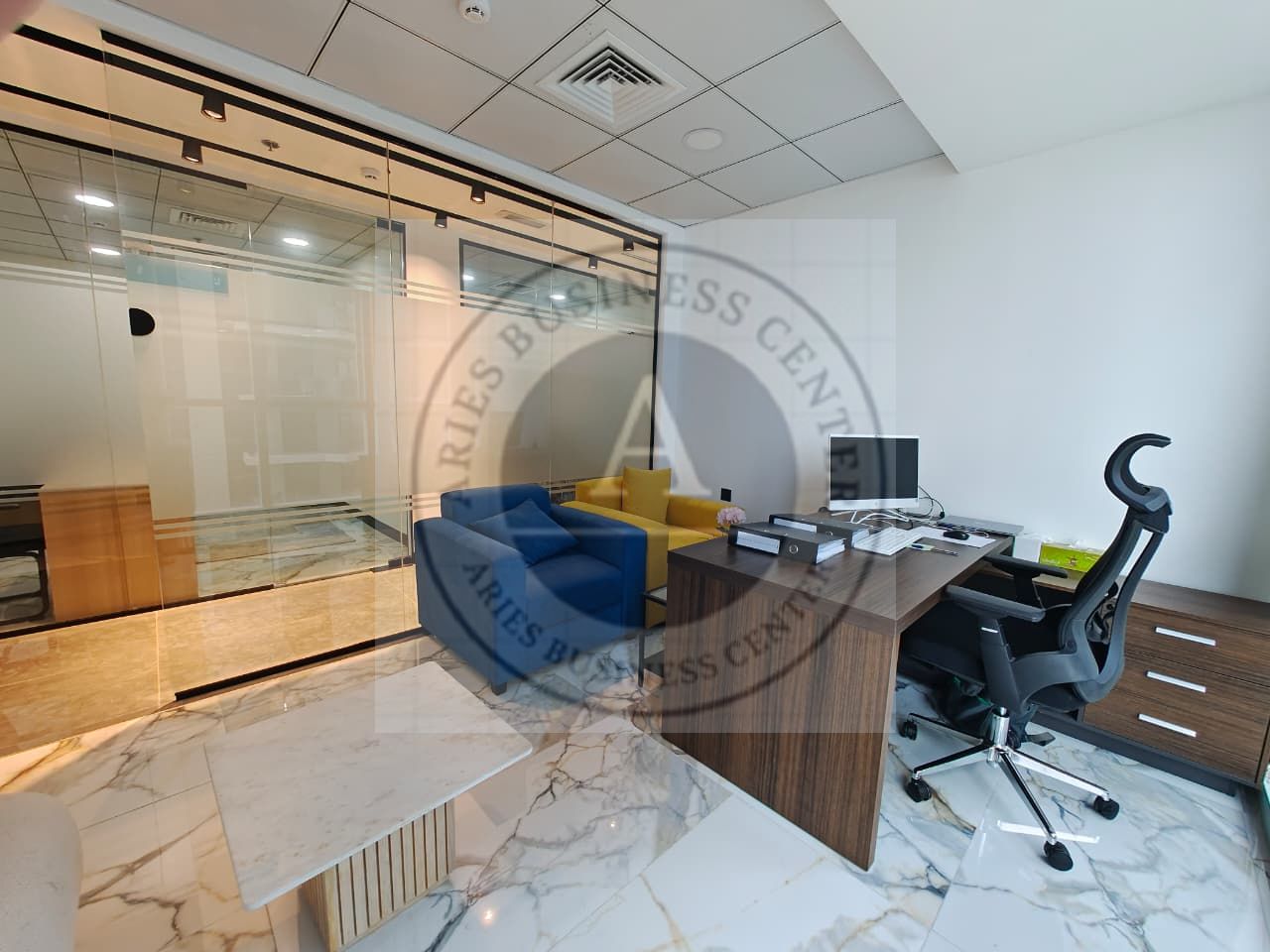 Furnished Office I For Rent Ready To Move | DEWA CHILLER WIFI Free