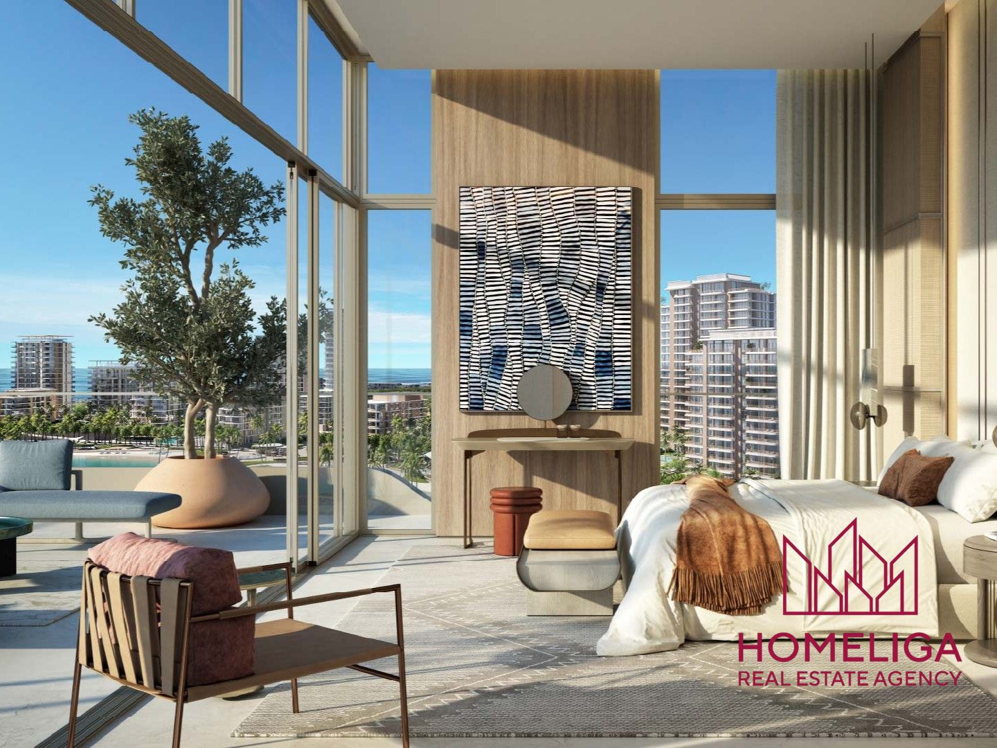 2BR + Maid | Sea View | High Floor