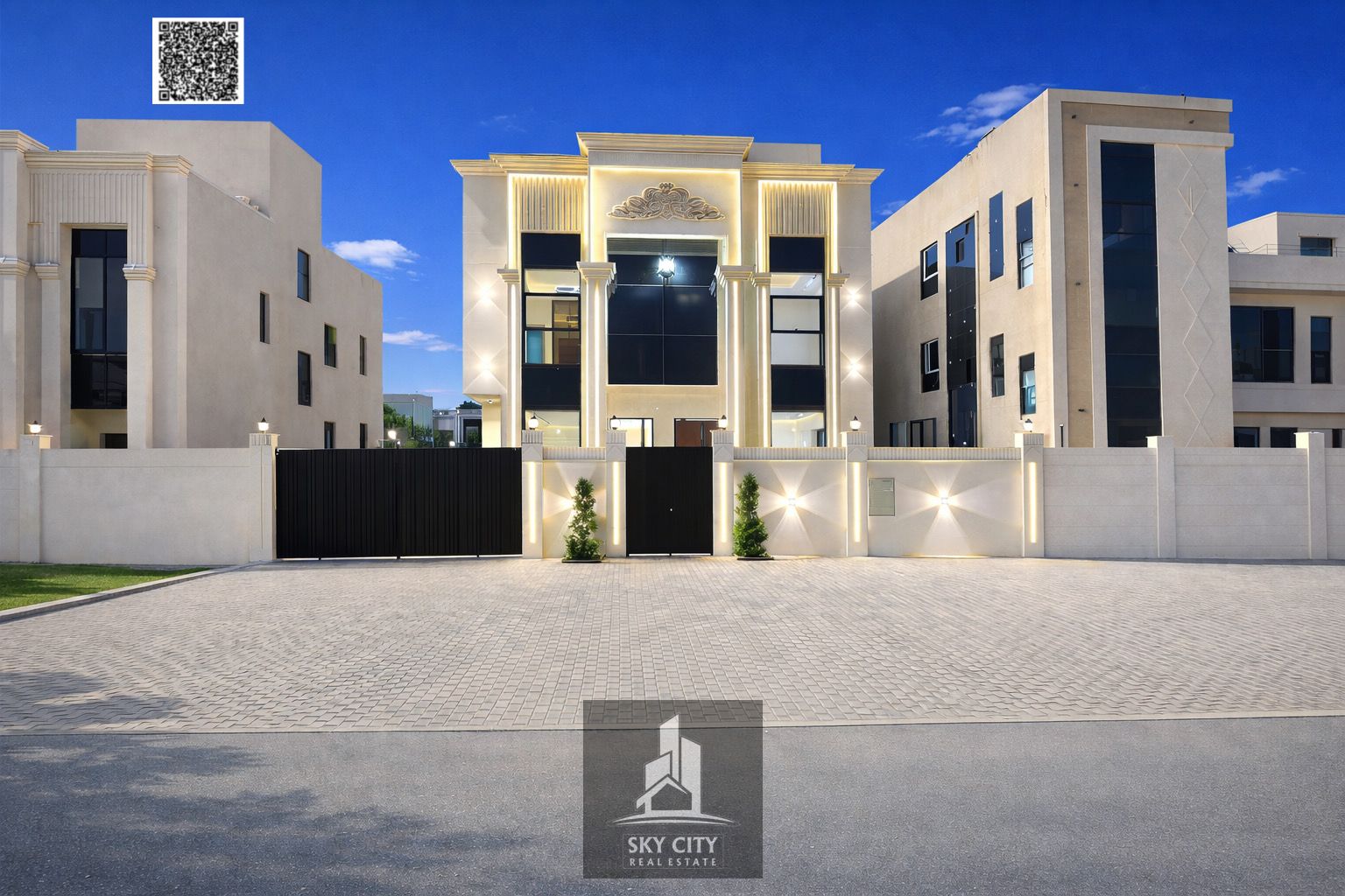 Elegant 3-Storey Classic Villa with 5 Master Bedrooms in Al Helio 2 | Registration & Title Deed Included