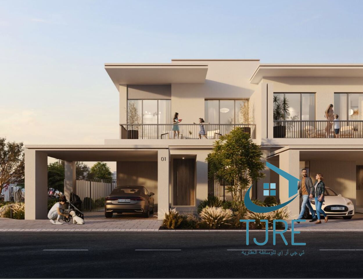 Elegant 3 Bedroom Townhouse | Close to Pool | Single Row