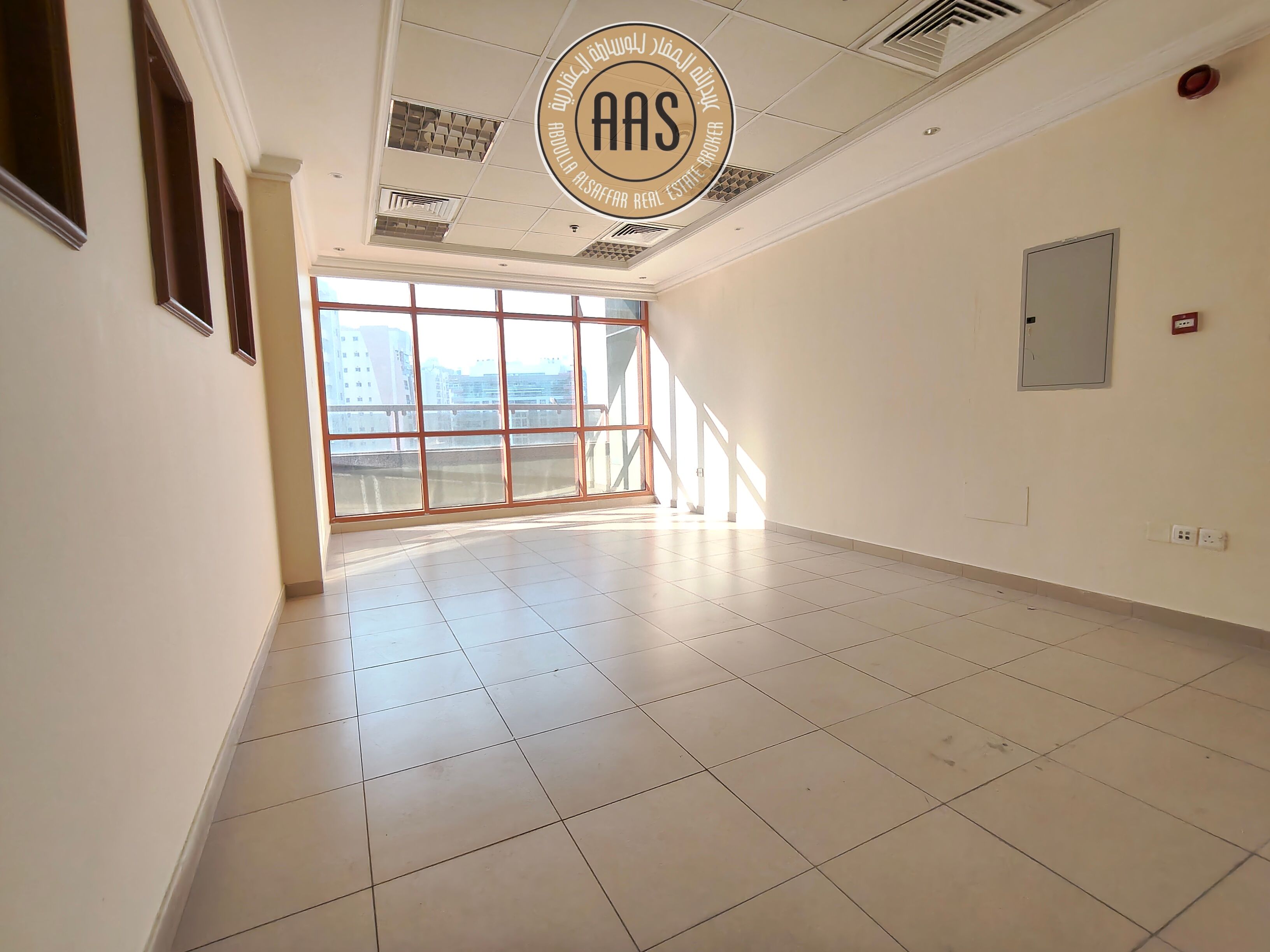 Spacious Office With Balcony Close kitchen in Prime Location