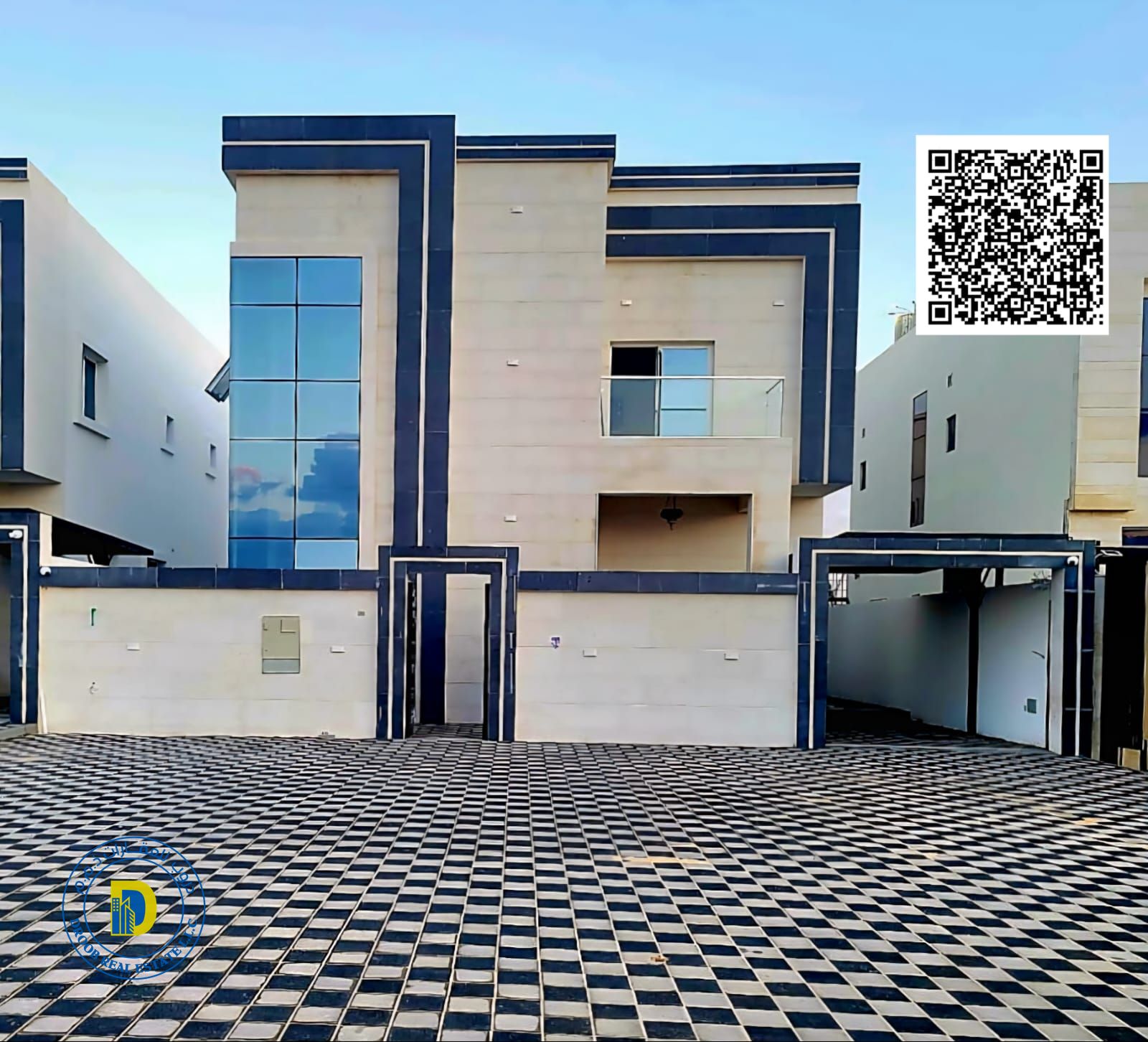 For sale: A stunning villa in Al Zahia area, featuring 5 bedrooms, a majlis (formal sitting room), and a living room. Attractive price.