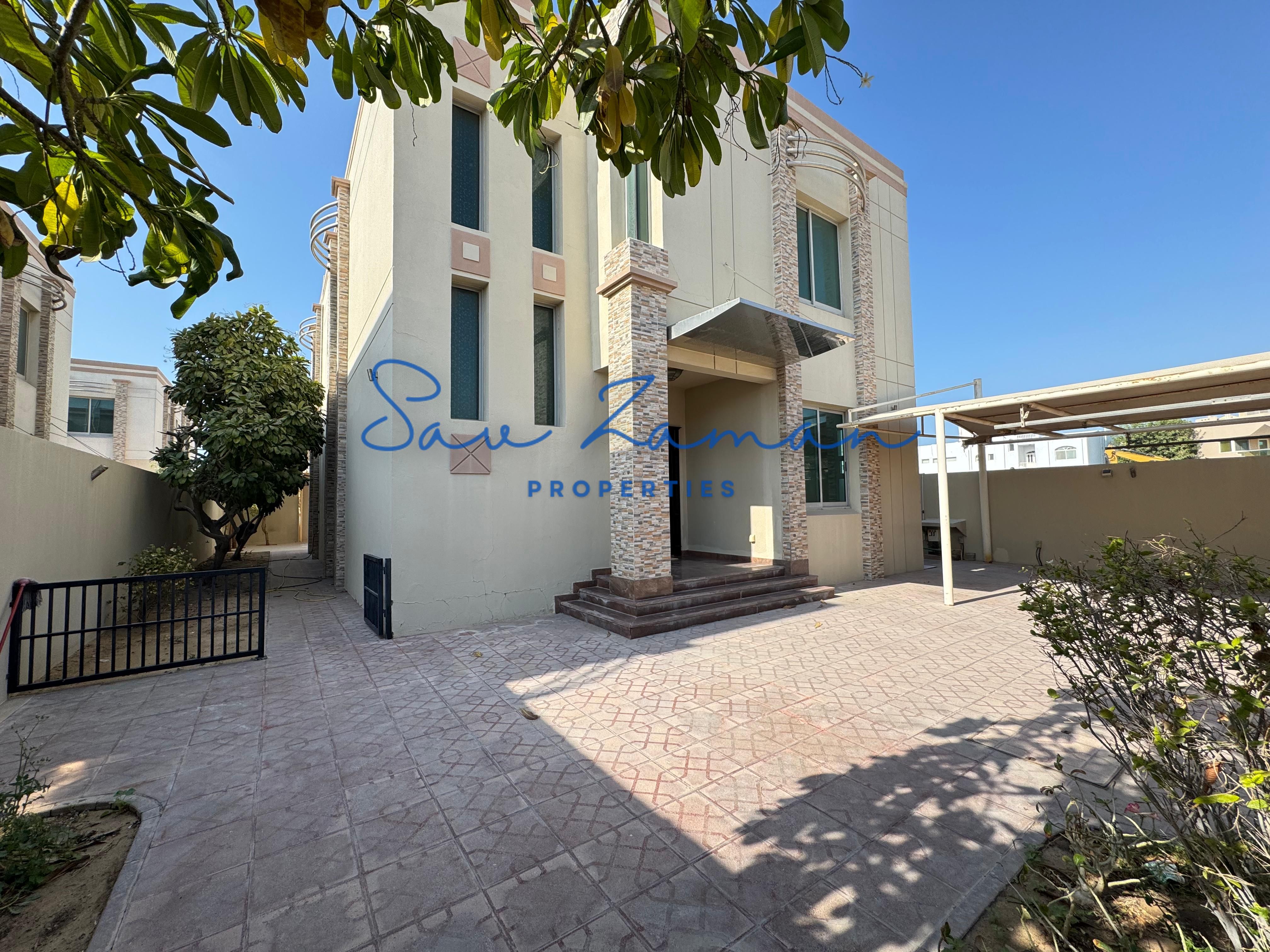 SPACIOUS 5BR MAIDS PRIVATE POOL GARDEN INDEPENDENT CORNER VILLA AL MANARA