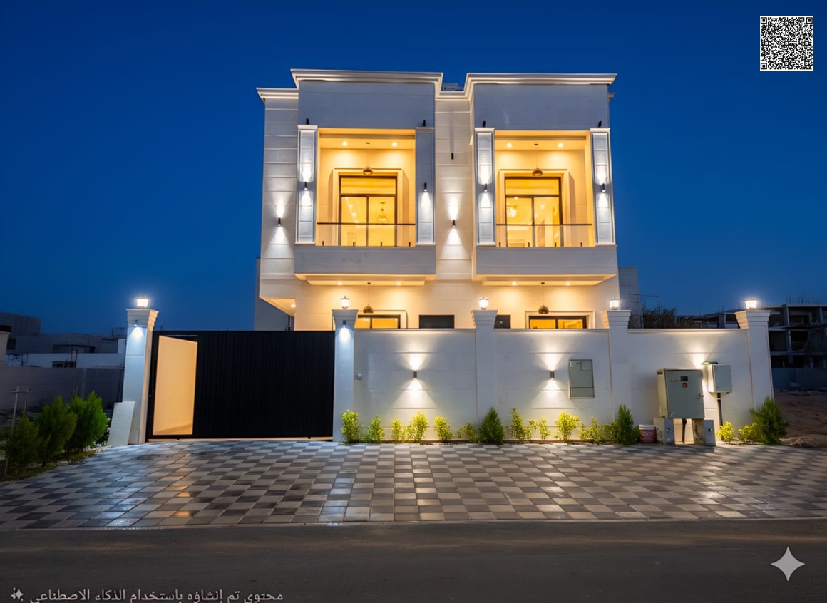 Villa for Rent – Al Helio 2, Ajman | 6 Master Bedrooms, Majlis, Living Room | Ready to Move In