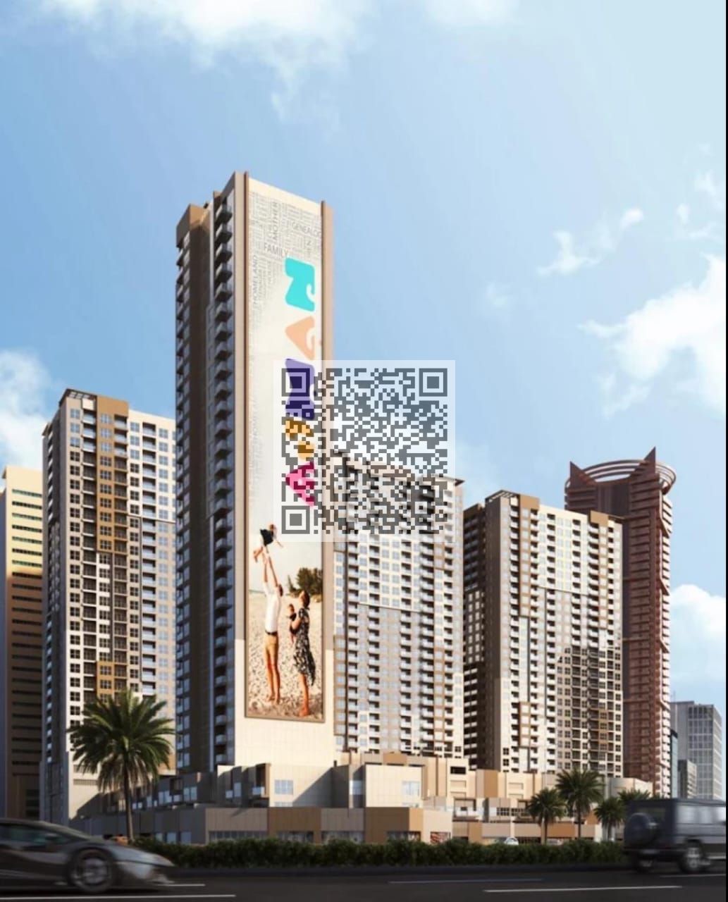 Luxury 2 BHK Residence with Covered Parking | Ajman One Towers