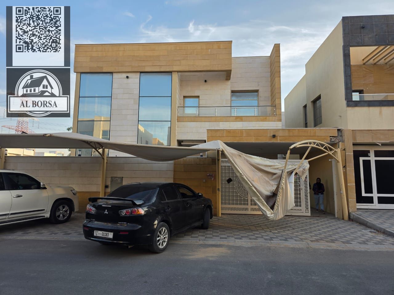 Villa for rent – Al Yasmin | 5 master bedrooms + living room + majlis + maid's room | Ready to move in