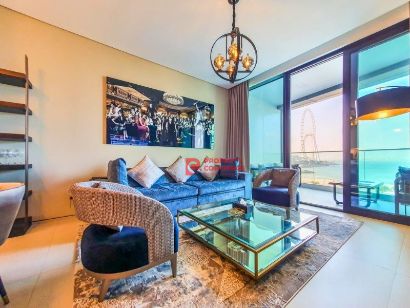 Palm and Sea view | Luxury Furnished I Low Floor