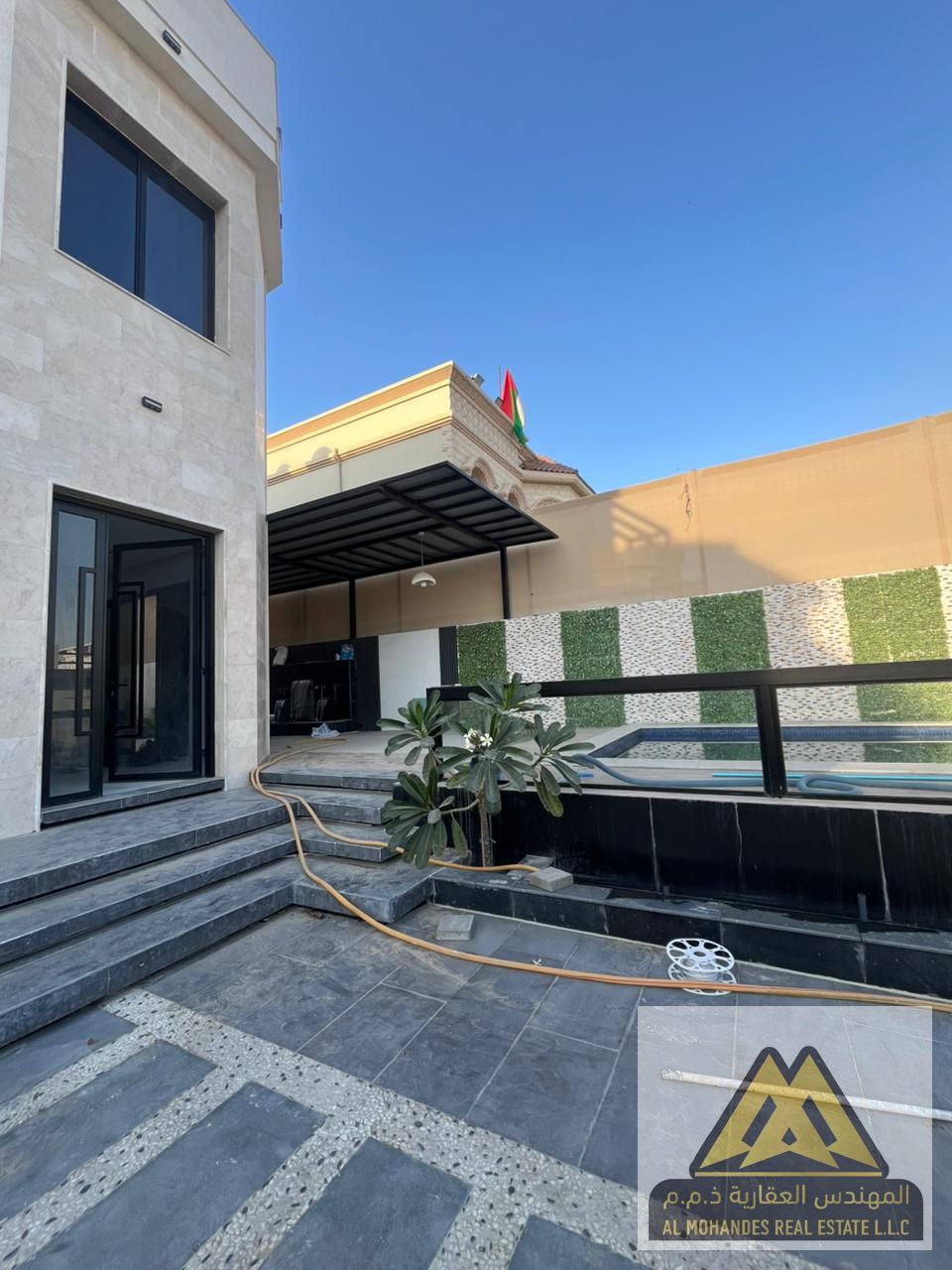 Luxury 2-Storey Villa for Sale in Al Mowaihat 3, Ajman – 6 Master Bedrooms, Pool, Garden, Prime Main Road Location