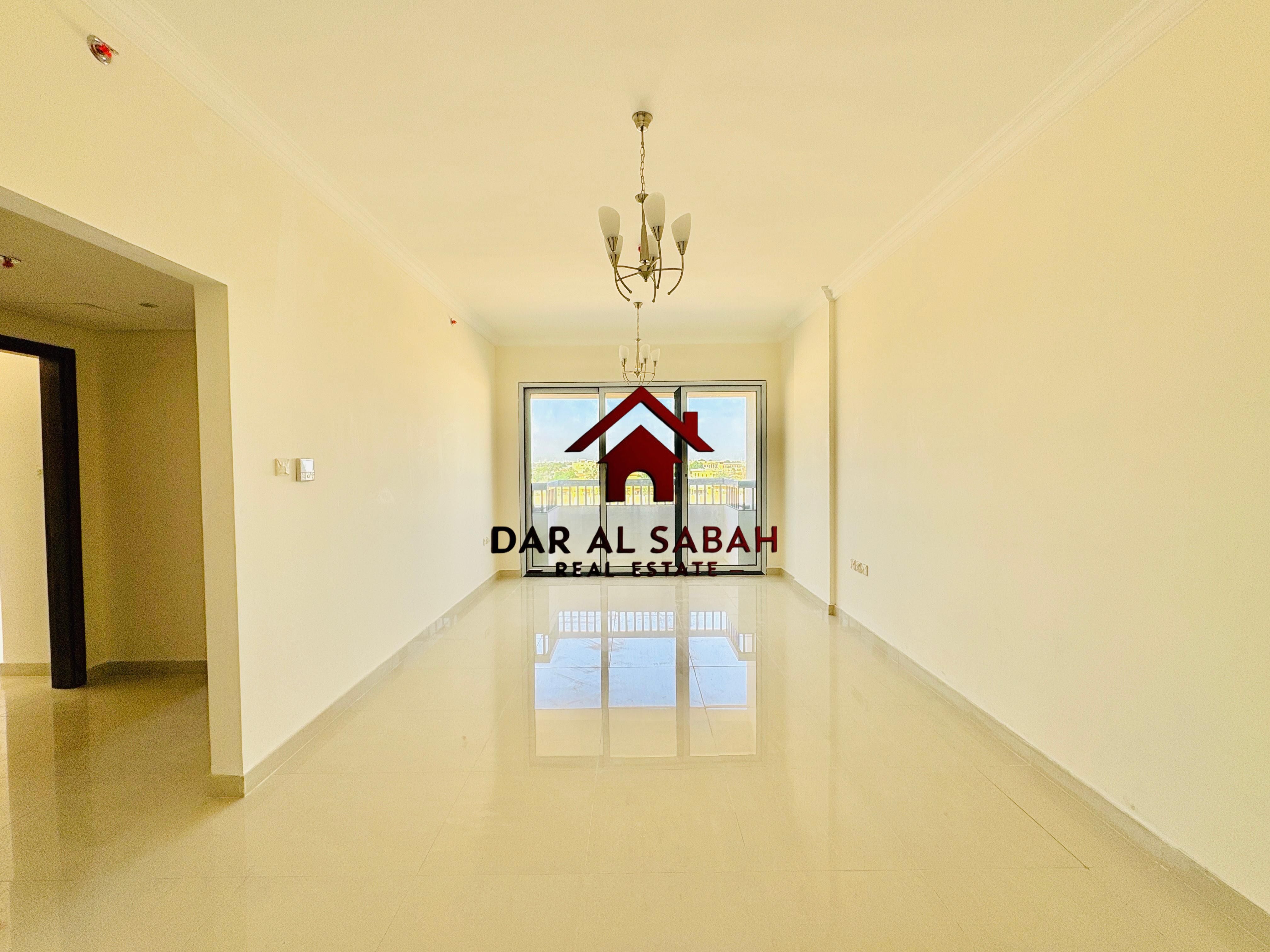 6 Cheques payment Spacious 2 Balconies Ready to move