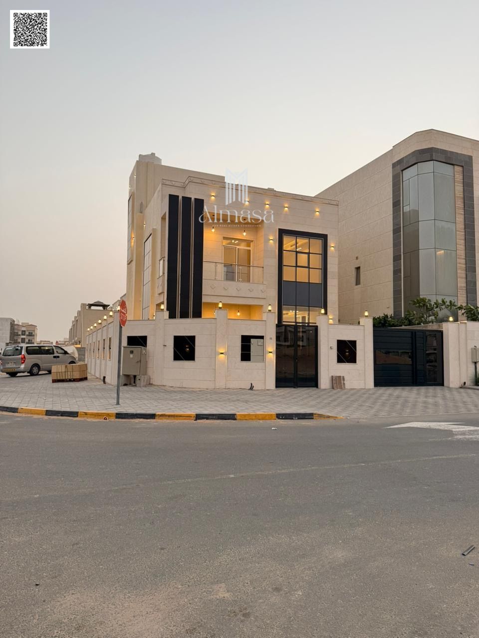 Corner 4-Bedroom Villa with Majlis, Hall, and Rooftop in Al Zahya Ajman
