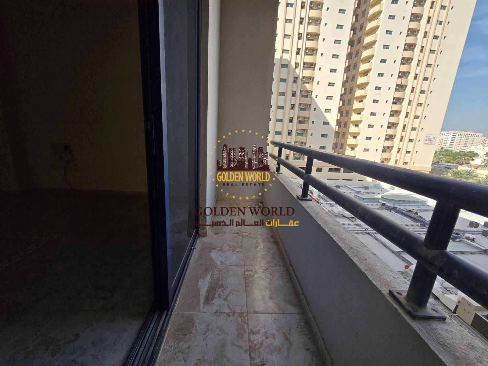 Two Bedroom Apartment with Balcony and Free Air Conditioning in Al Majaz Three Sharjah Located on a Main Street with Easy Access