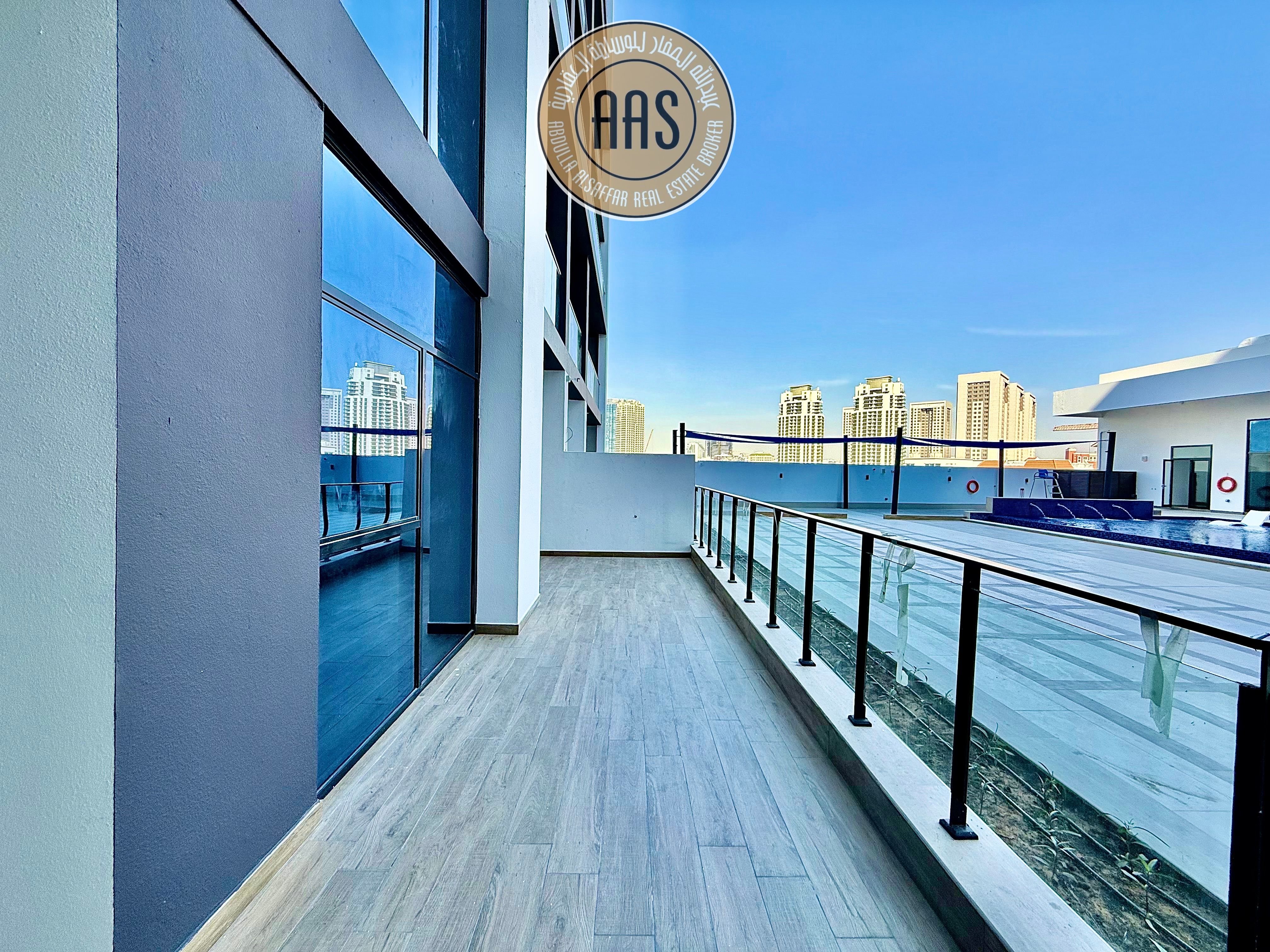 Brand New | Spacious Terrace | Pool View | 2-Bedroom + Maid’s Room | Large, Luxurious Layout | Full Amenities