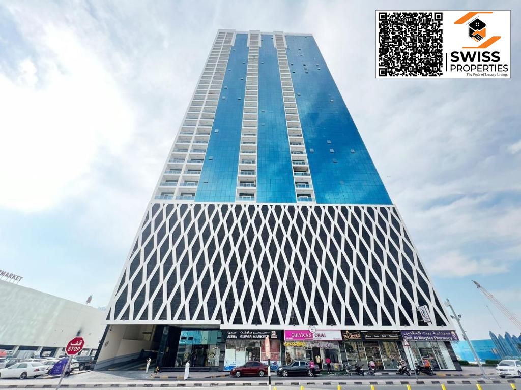 Luxurious 2BHK Sea View Apartment for Sale, Oasis Tower in Rashidiya 1. Ajman