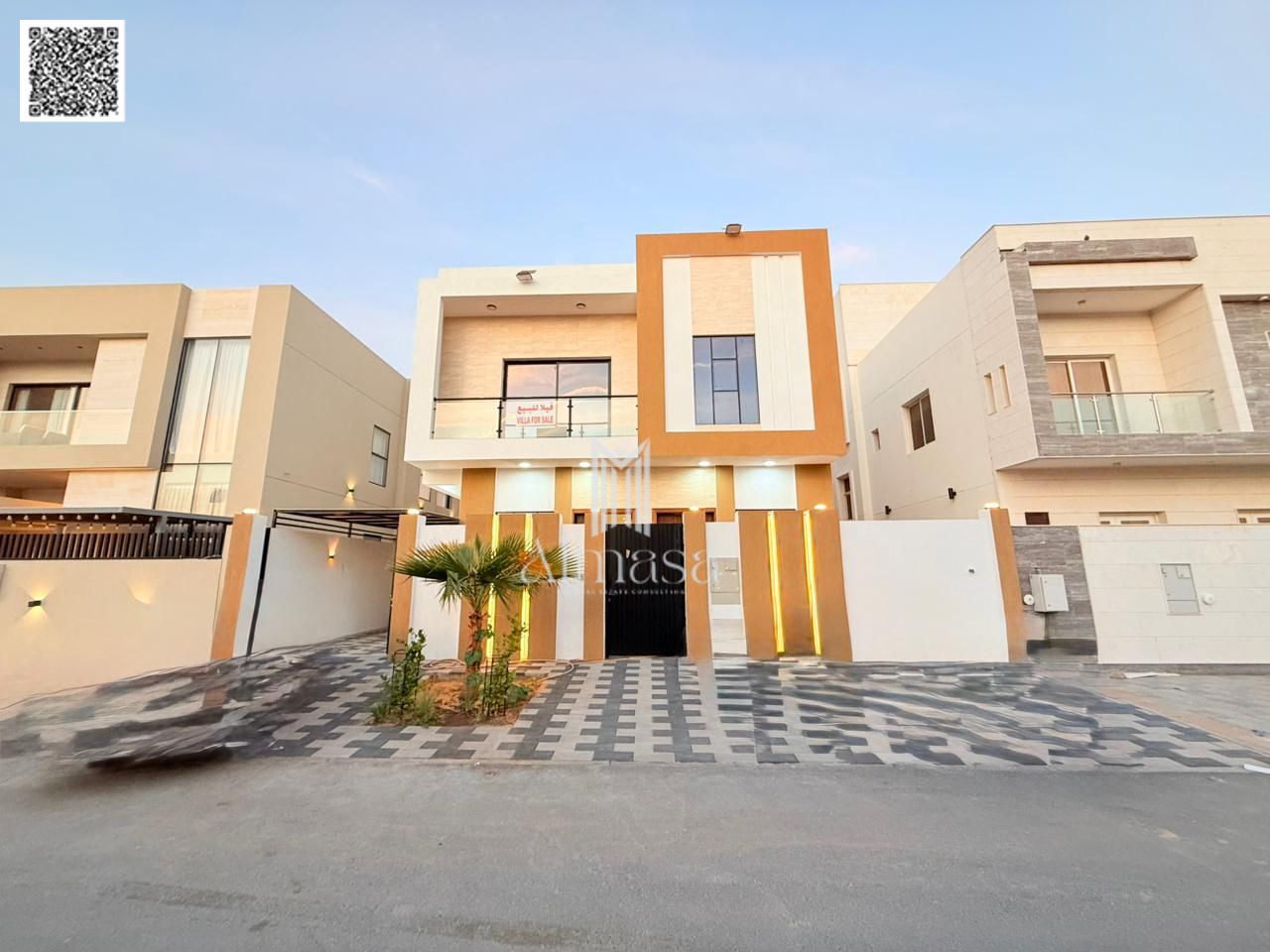 Own a luxurious and excellent villa consisting of 6 bedrooms, two floors, plus a roof terrace, featuring a modern design and high-end finishes.