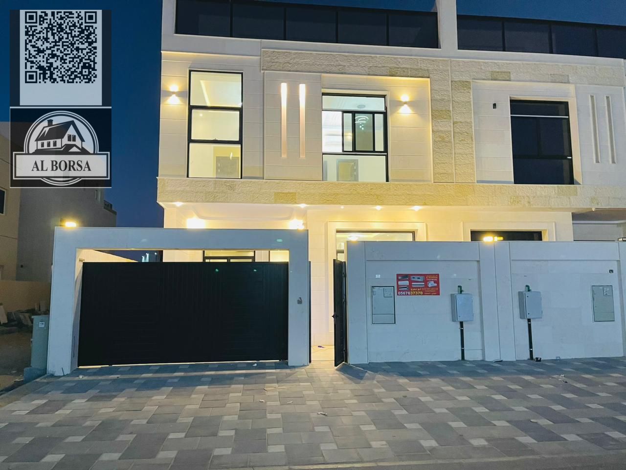 Villa for rent in Al Zahia, Ajman - 5 master bedrooms, majlis, living room, and roof terrace - exceptional location near Sheikh Zayed Road and clos
