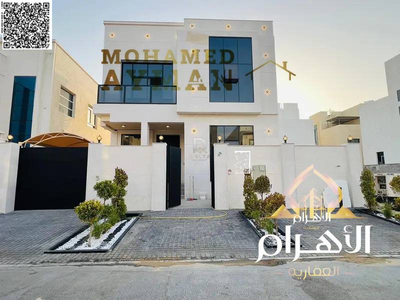 A stunning and elegant villa for sale, now featuring 5 master bedrooms, in a prime location behind Al Hamidiya Park.