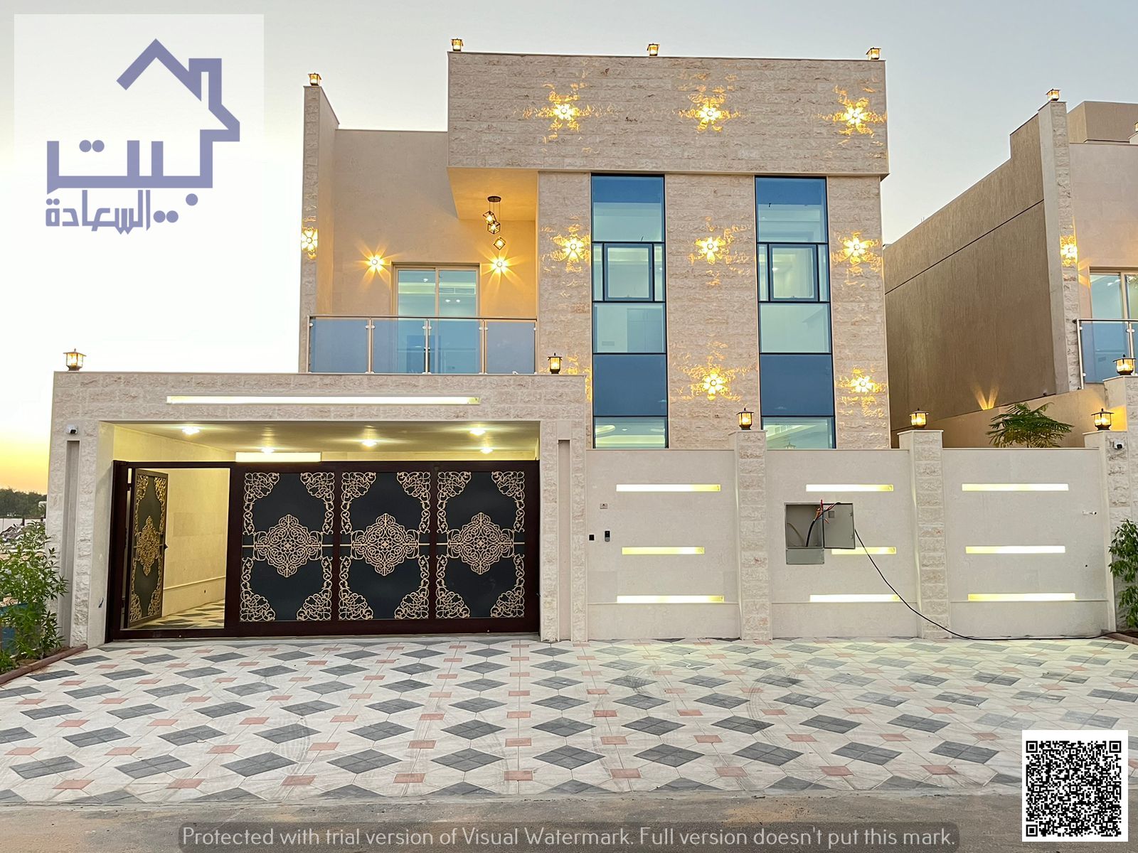 For rent: Modern villa in Al Helio 2, move-in ready, prime location, stylish design, spacious, close to all services, great price, easy access to Duba