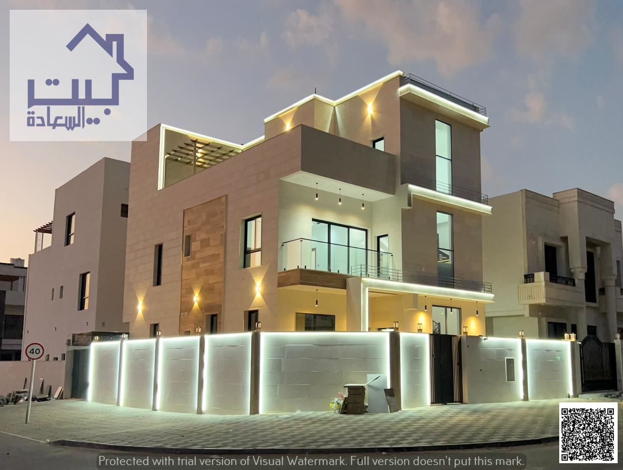 For sale: luxury corner villa in Al Helio 2, Ajman. Full central AC, freehold for all nationalities, bank finance or cash option. Great opportunity.