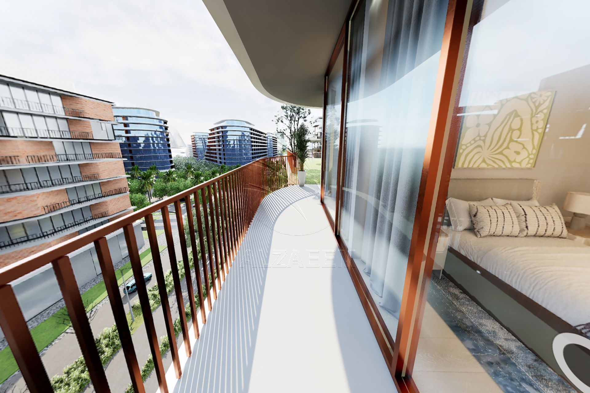 √Corner 3BR+M | Big Balcony | with Garden Access√