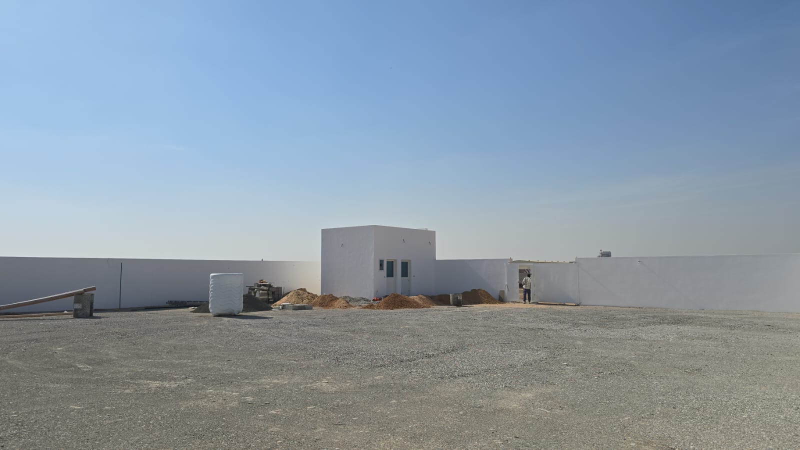 10000 Sqft Open Yard 3 Phase Power Office Boundary Wall In Al Sajaa Sharjah